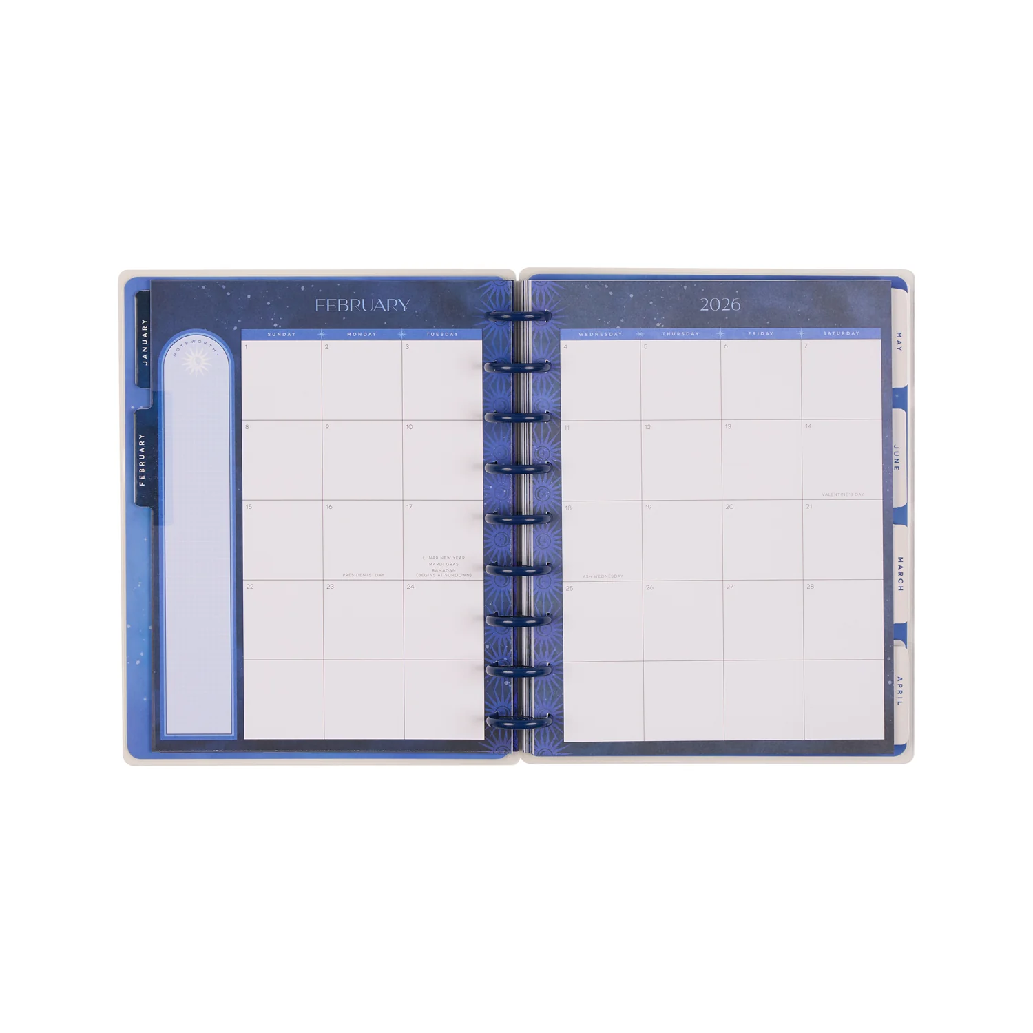 2026 Star Signs Customizable Planner - Classic Vertical Layout - 12 Months - Image 13
