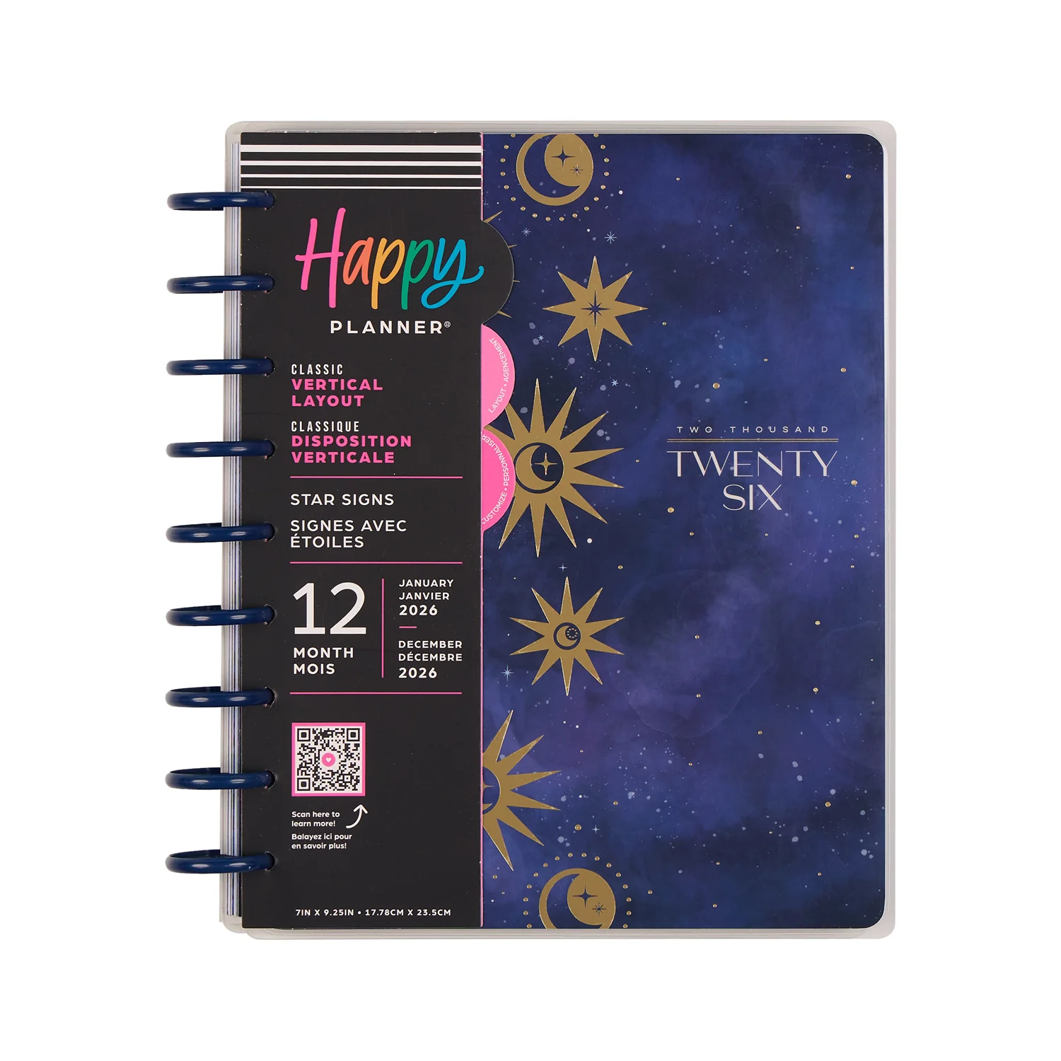 2026 Star Signs Customizable Planner - Classic Vertical Layout - 12 Months - Image 18