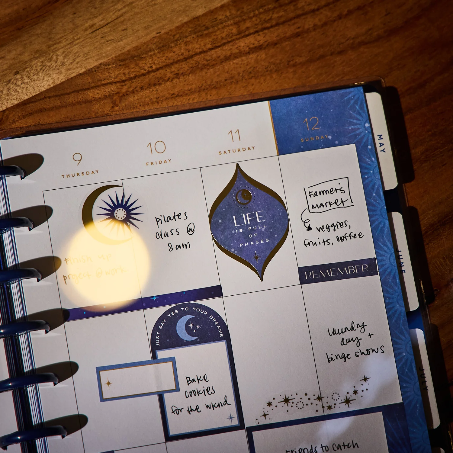 2026 Star Signs Customizable Planner - Classic Vertical Layout - 12 Months - Image 6