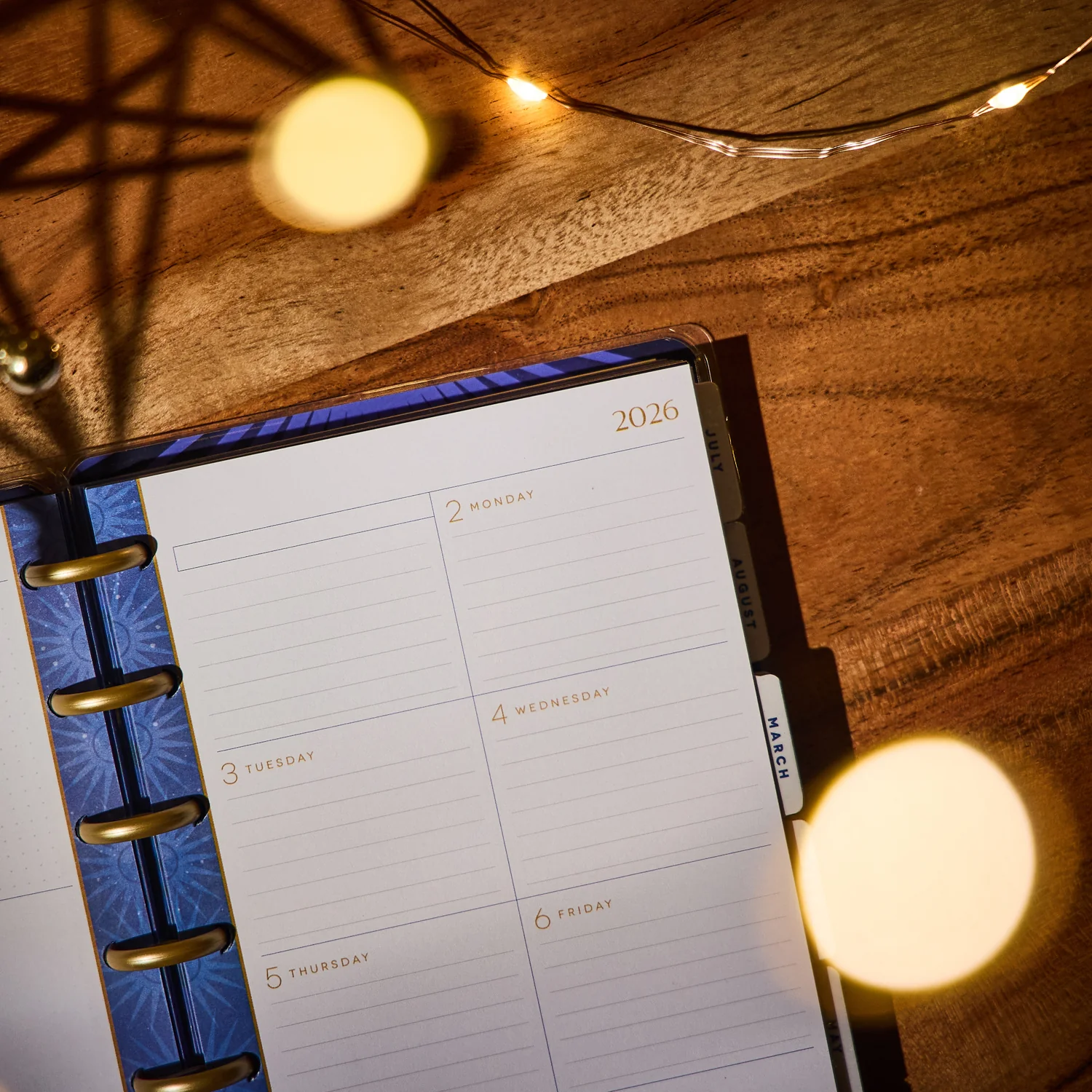 2026 Star Signs Customizable Planner - Mini Dashboard Layout - 12 Months - Image 11