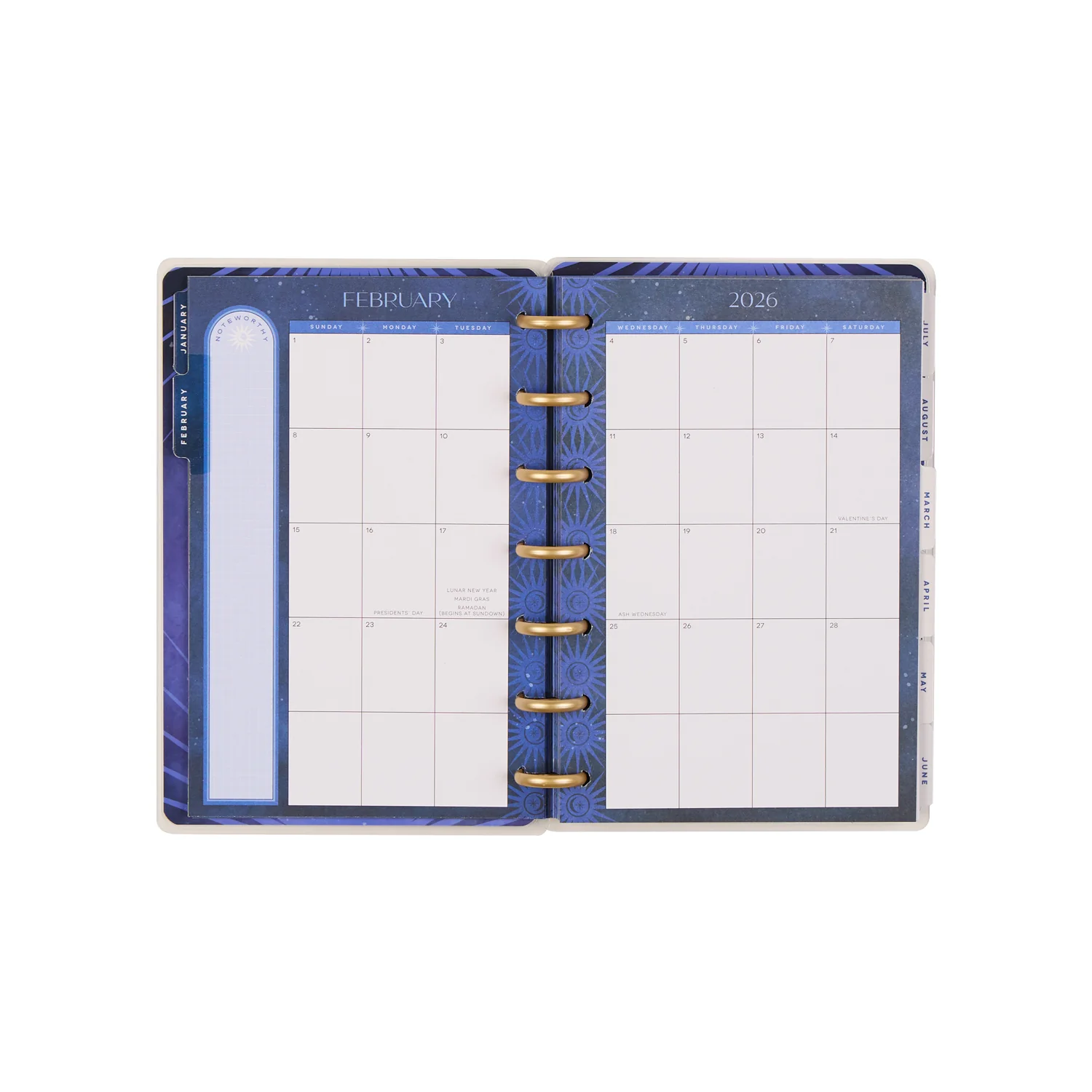 2026 Star Signs Customizable Planner - Mini Dashboard Layout - 12 Months - Image 13