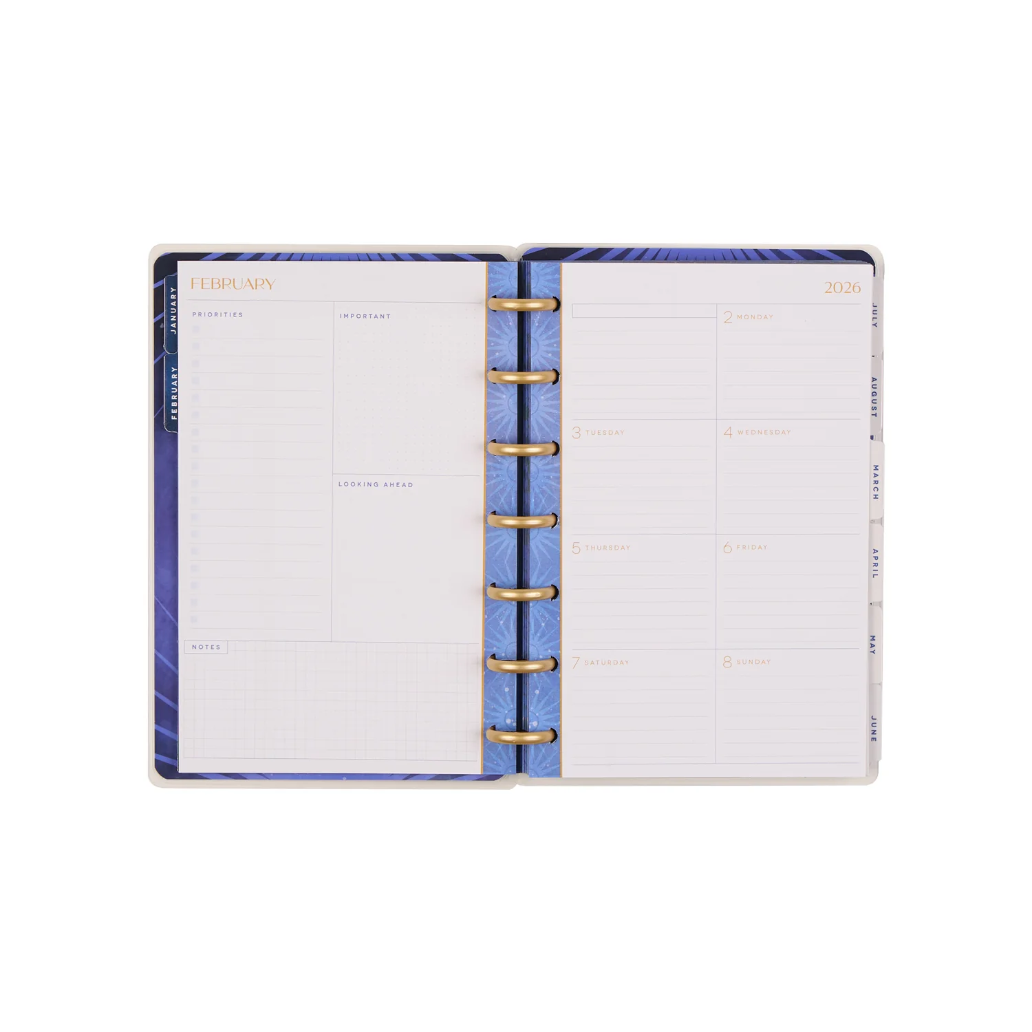 2026 Star Signs Customizable Planner - Mini Dashboard Layout - 12 Months - Image 14