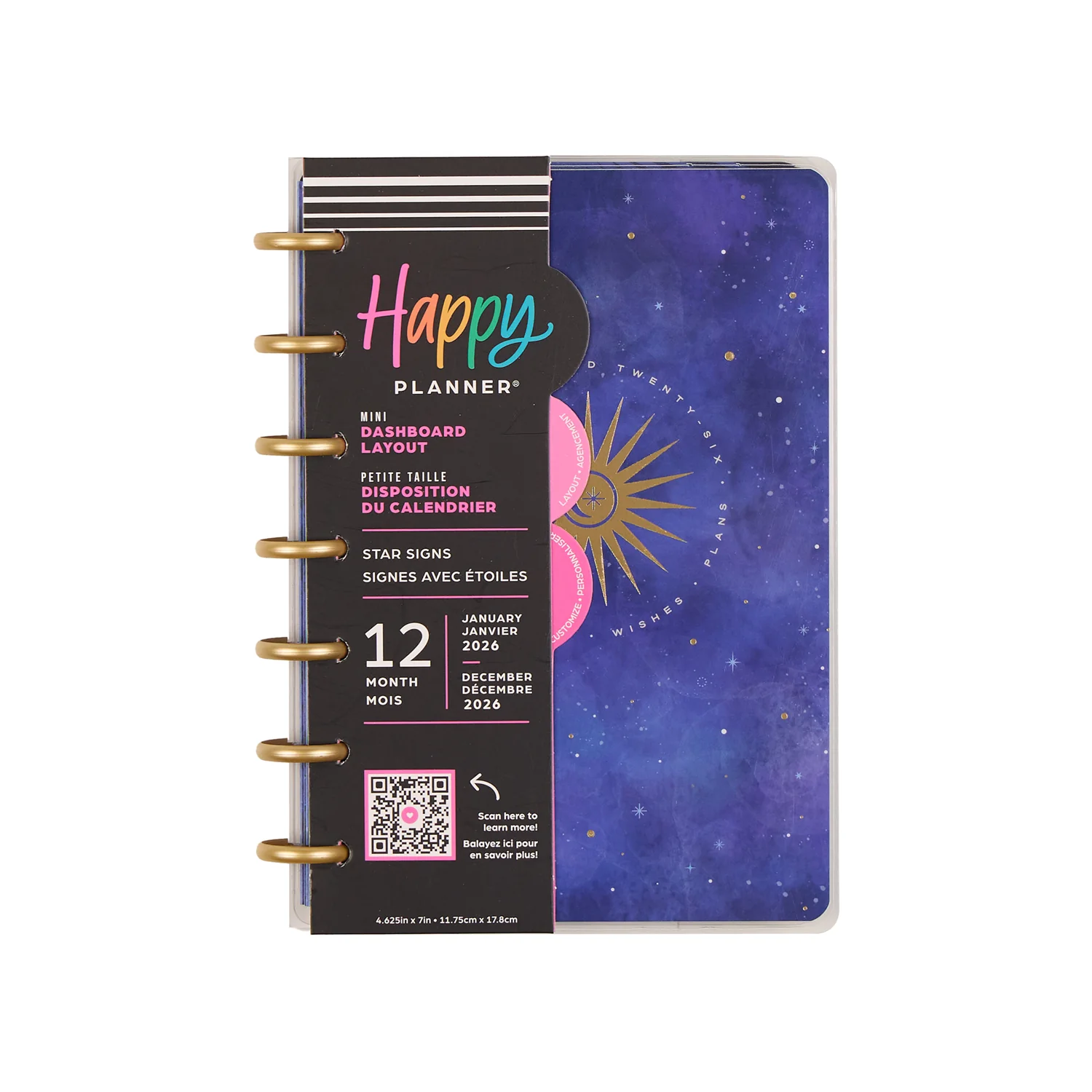 2026 Star Signs Customizable Planner - Mini Dashboard Layout - 12 Months - Image 18