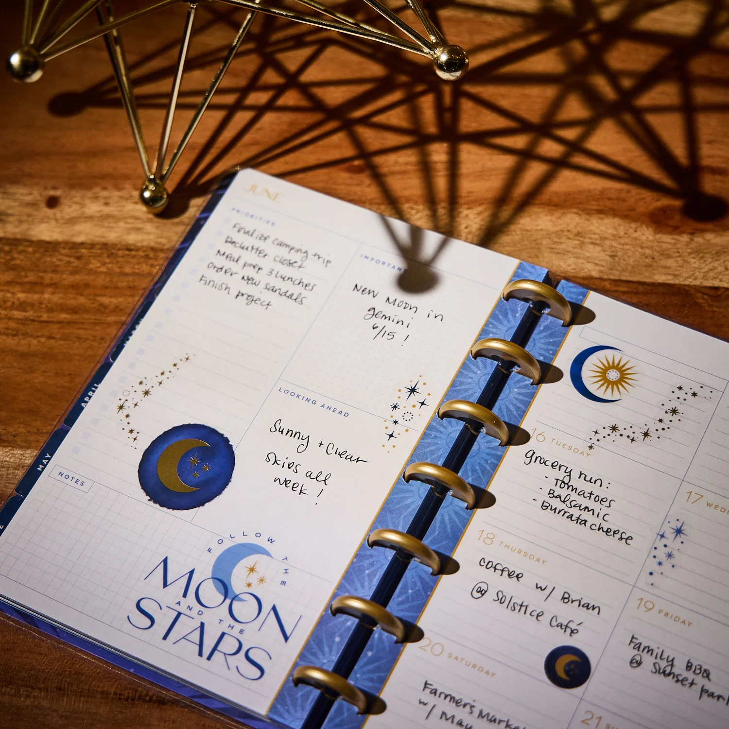 2026 Star Signs Customizable Planner - Mini Dashboard Layout - 12 Months - Image 6