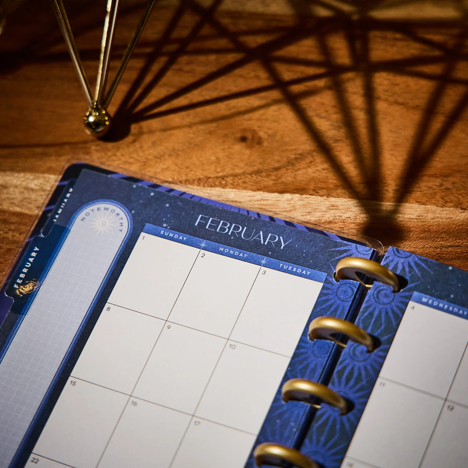 2026 Star Signs Customizable Planner - Mini Dashboard Layout - 12 Months - Image 9