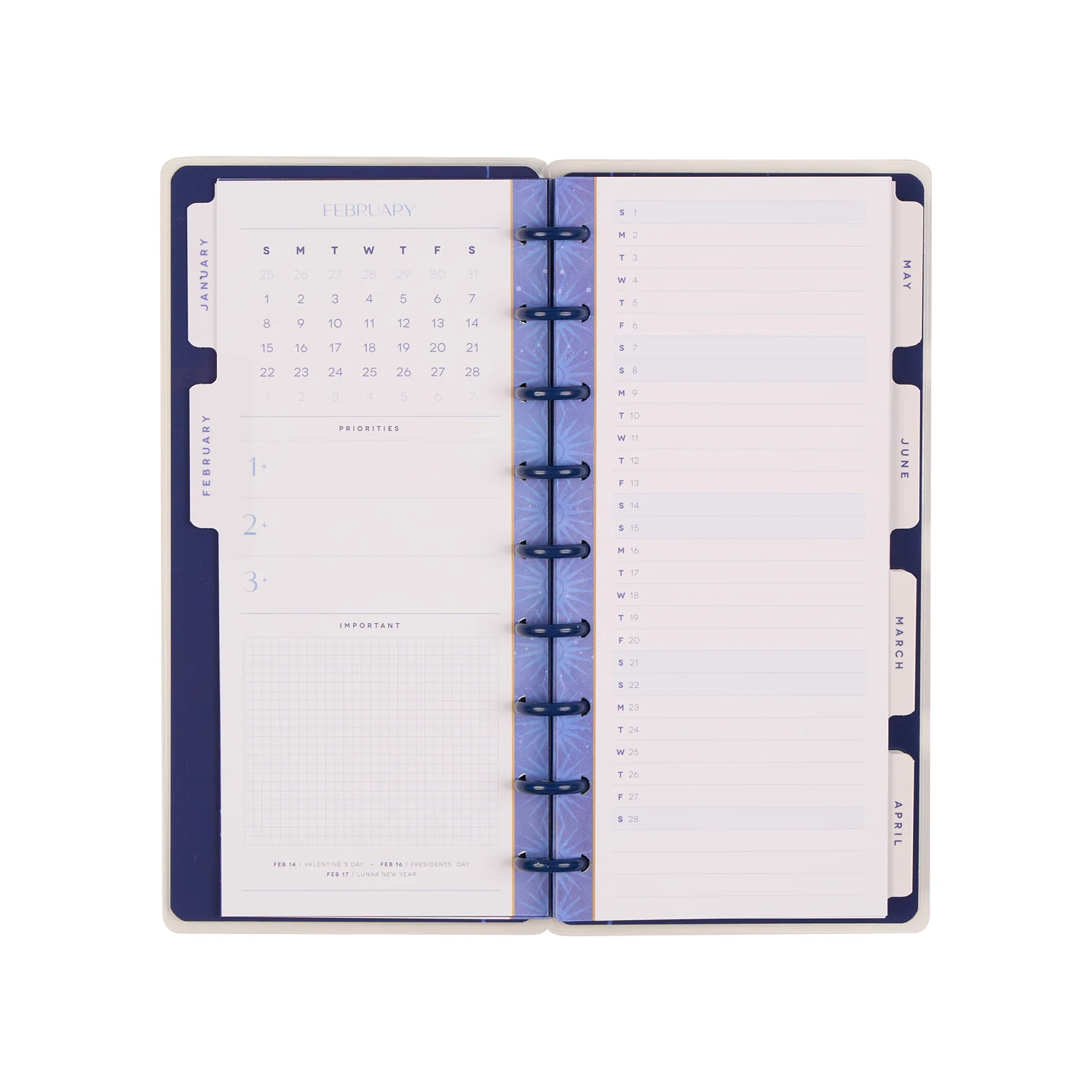 2026 Star Signs Customizable Planner - Skinny Classic Horizontal Layout - 12 Months - Image 15