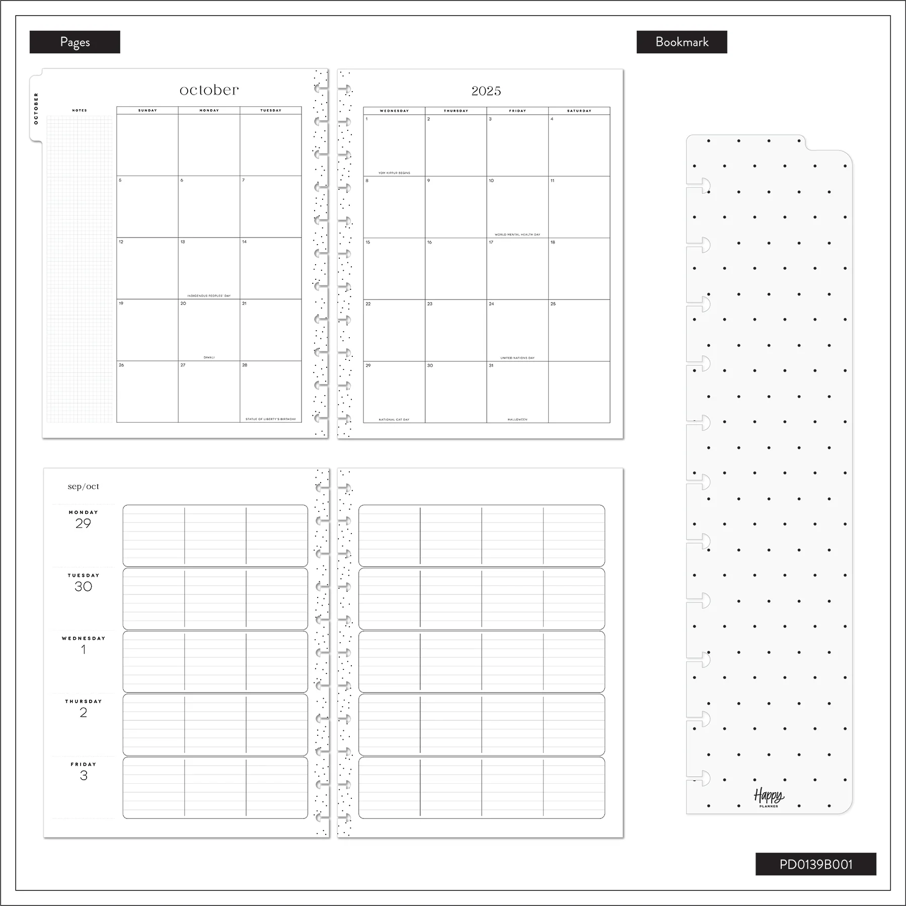 2026 Teacher Notes Customizable Teacher Planner - Big Teacher Layout - 15 Months - Image 16