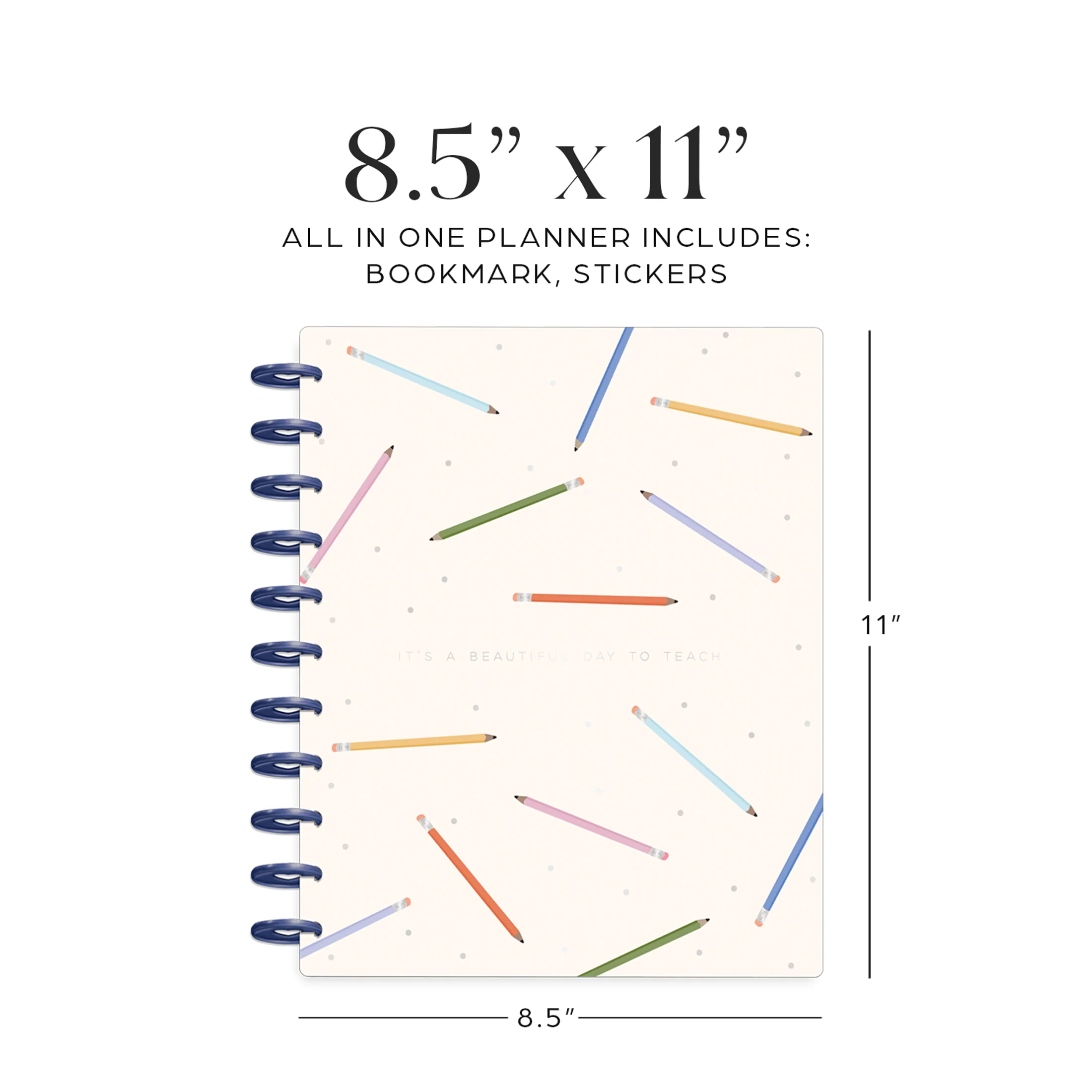 2026 Teacher Notes Customizable Teacher Planner - Big Teacher Layout - 15 Months - Image 18