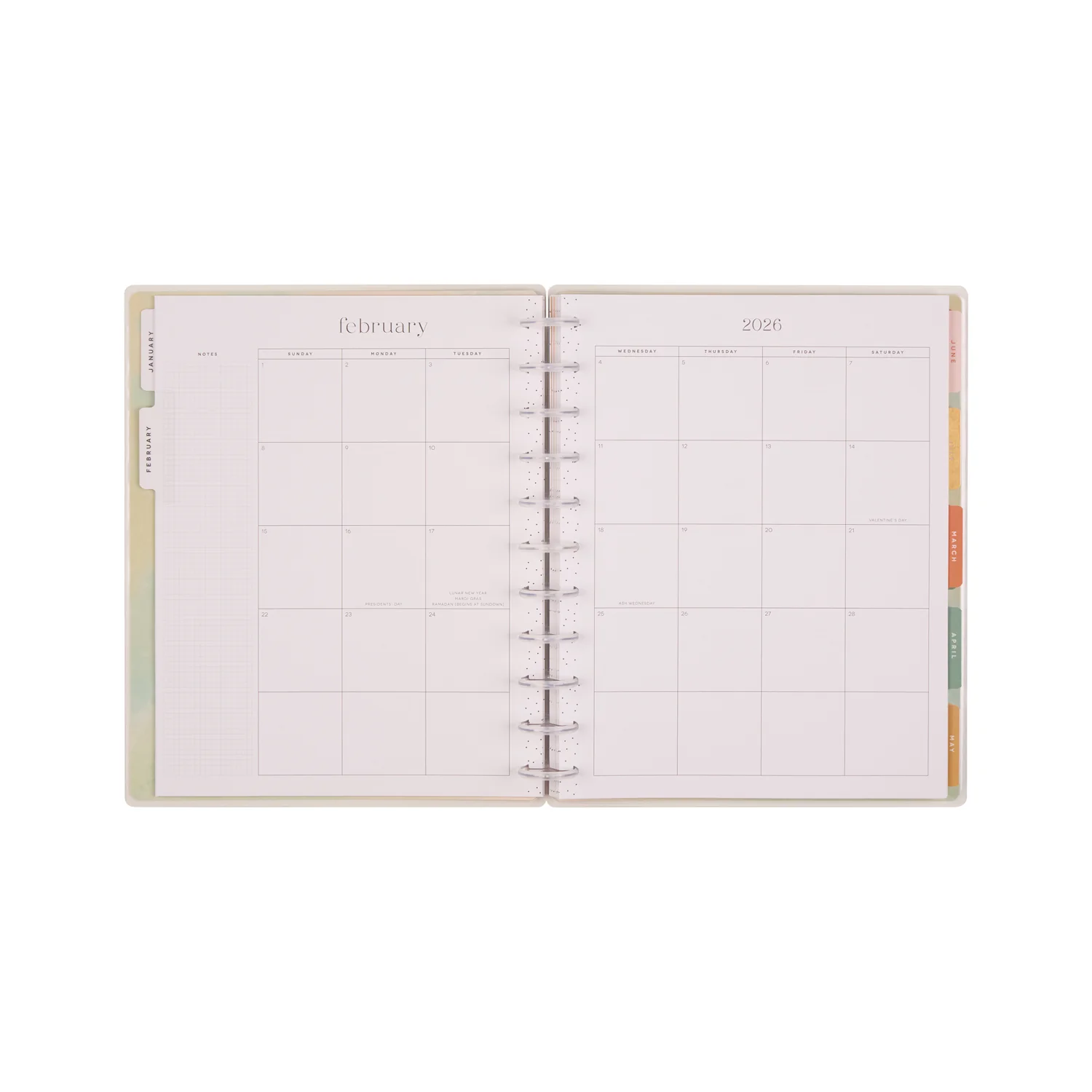 2026 Textured Canvas Customizable Budget Planner - Big Budget Layout - 12 Months - Image 14
