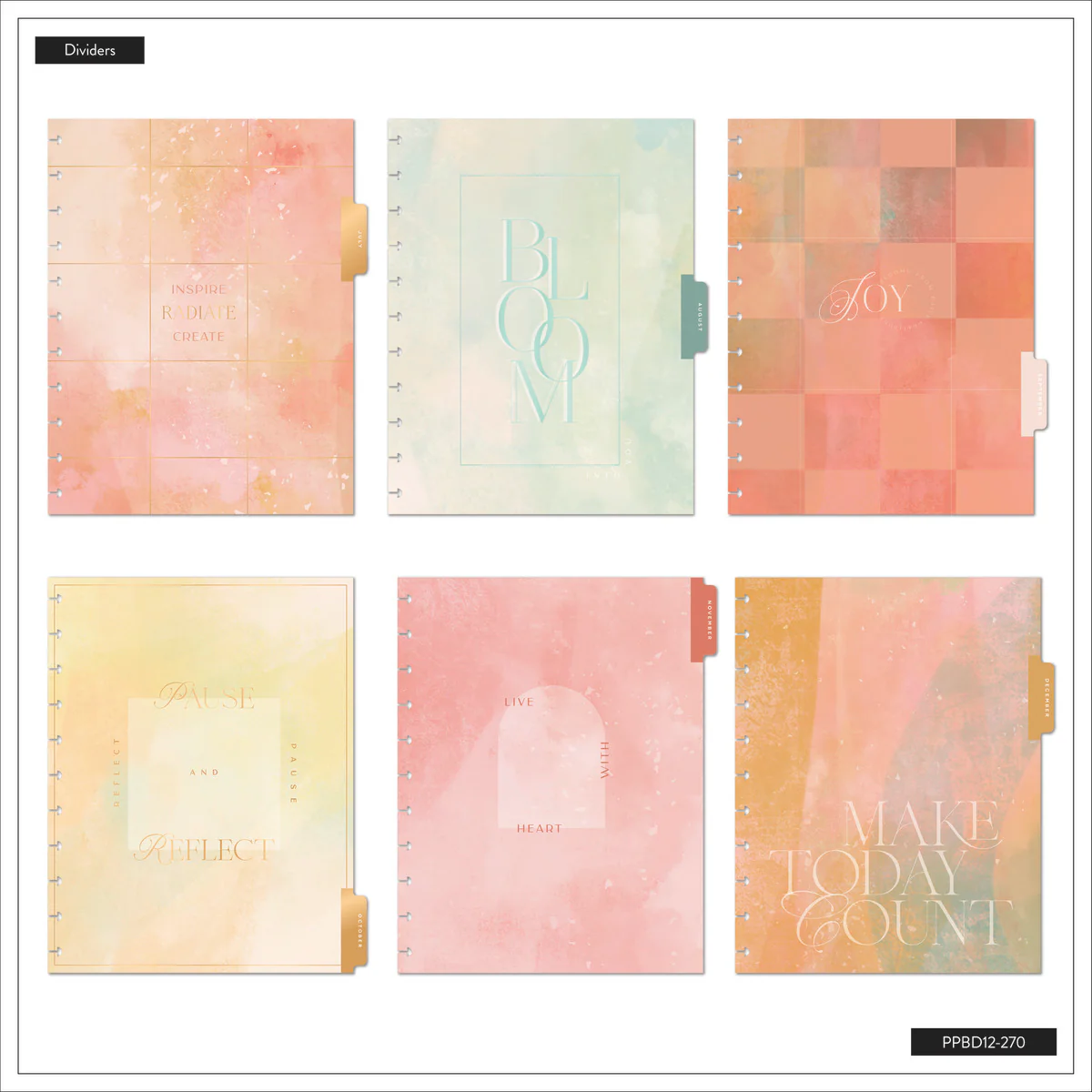 2026 Textured Canvas Customizable Planner - Big Vertical Layout - 12 Months - Image 13