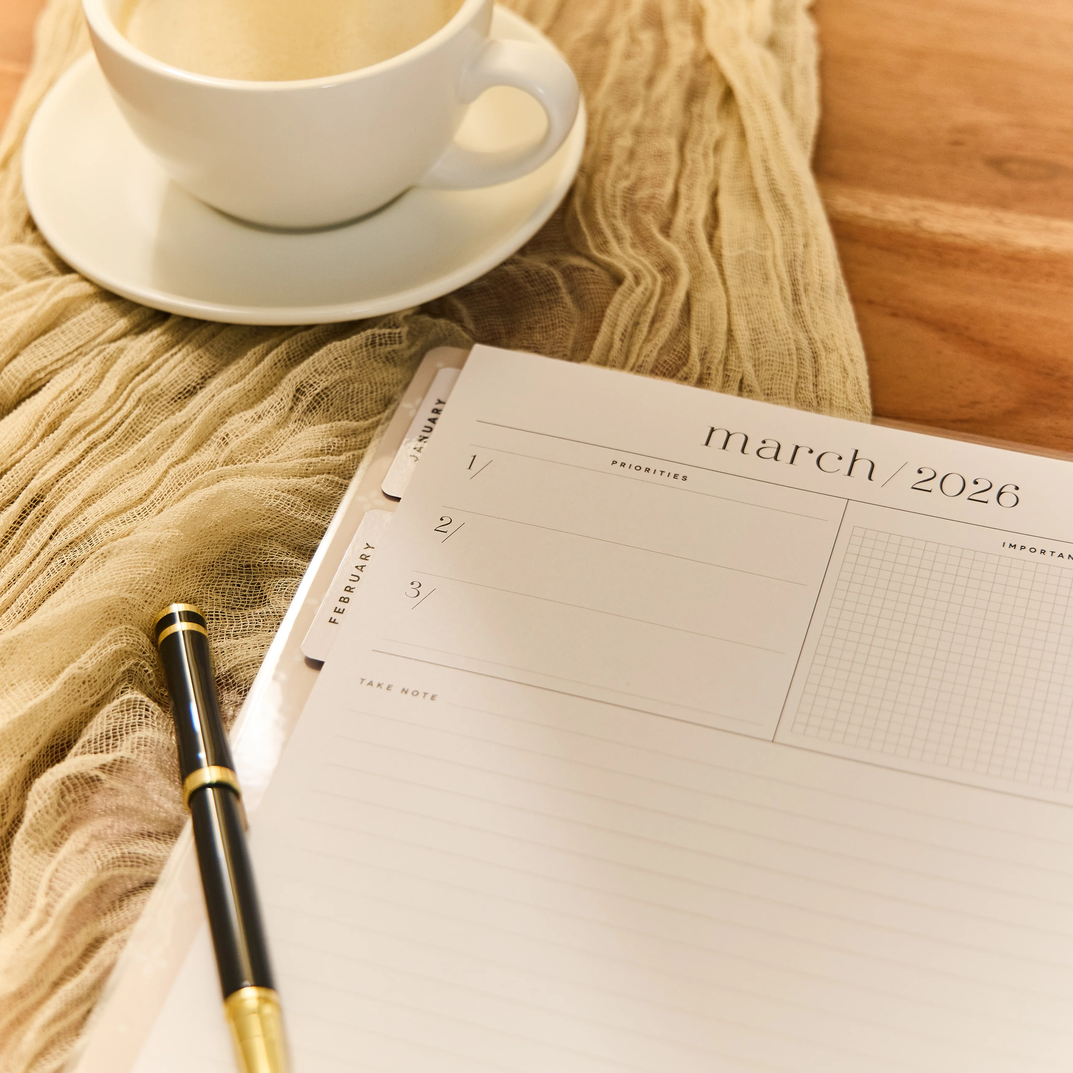 2026 Uplifting Notes Customizable Planner - Big Dashboard Layout - 12 Months - Image 11
