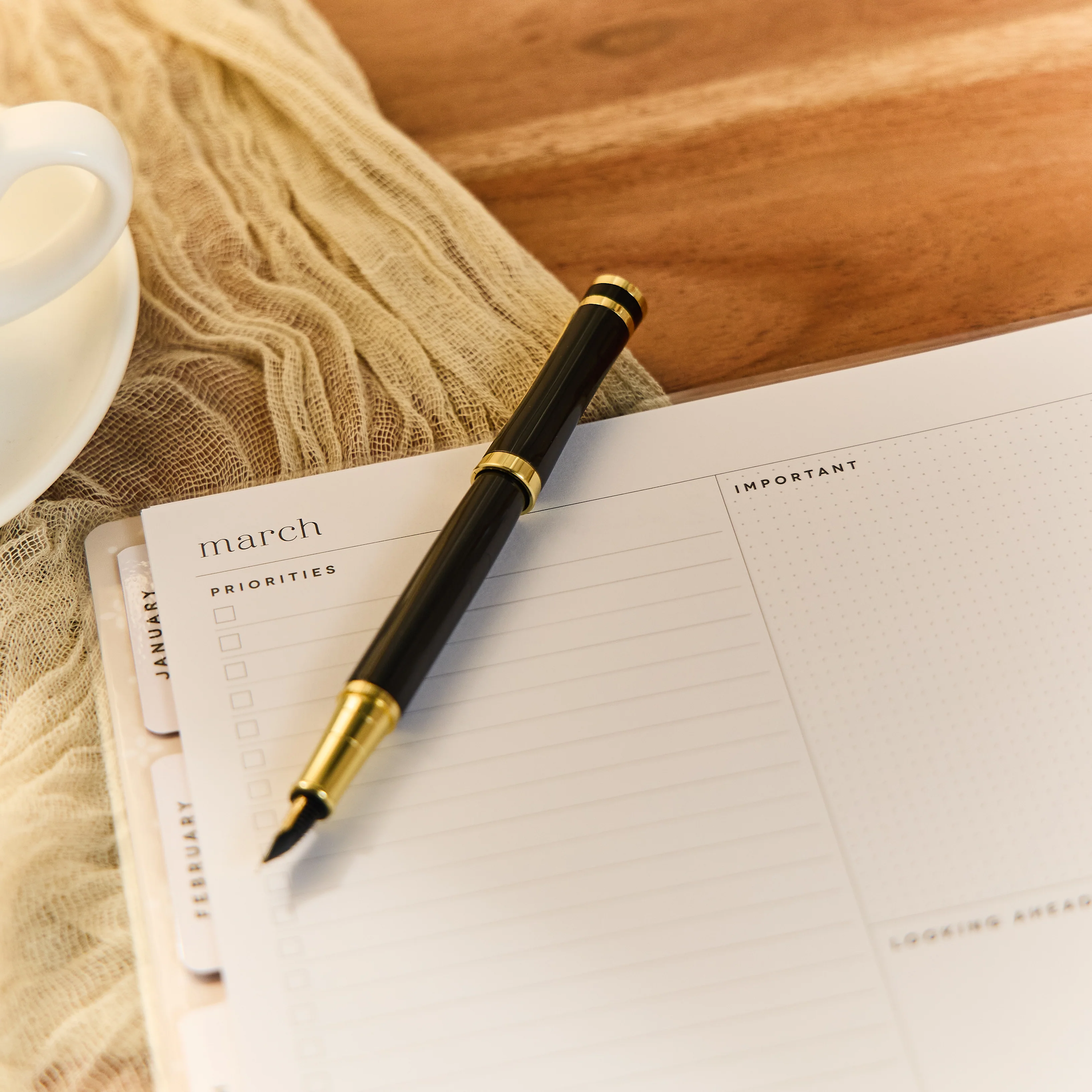 2026 Uplifting Notes Customizable Planner - Big Dashboard Layout - 12 Months - Image 12