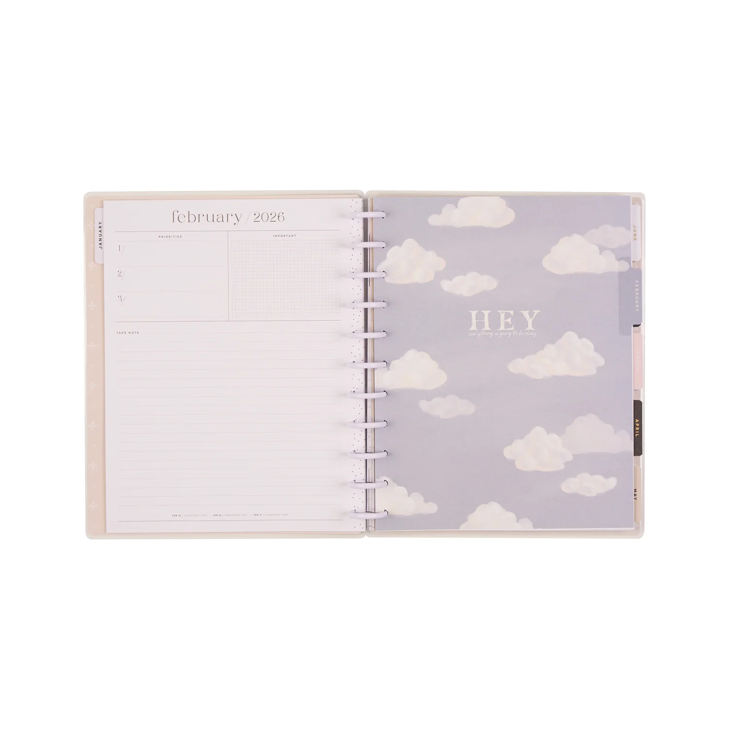 2026 Uplifting Notes Customizable Planner - Big Dashboard Layout - 12 Months - Image 15