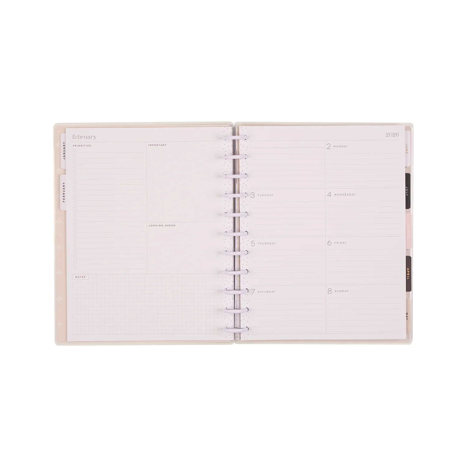 2026 Uplifting Notes Customizable Planner - Big Dashboard Layout - 12 Months - Image 17
