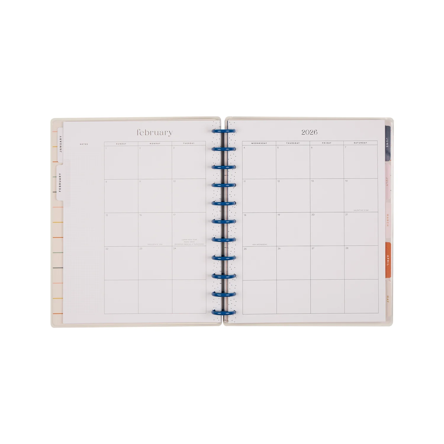 2026 Watercolor Grace Customizable Faith Planner - Big Faith Layout - 12 Months - Image 16