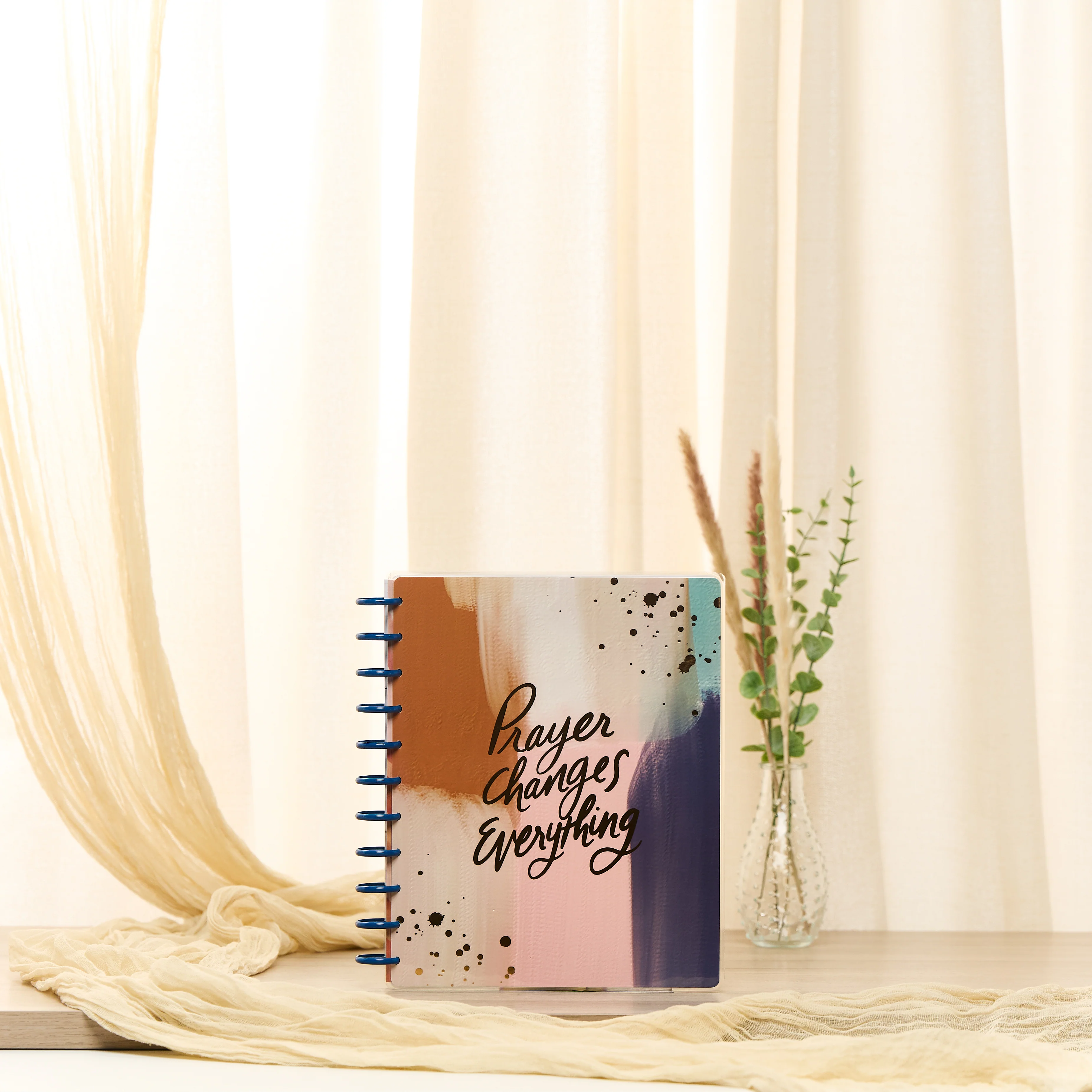 2026 Watercolor Grace Customizable Faith Planner - Big Faith Layout - 12 Months - Image 3