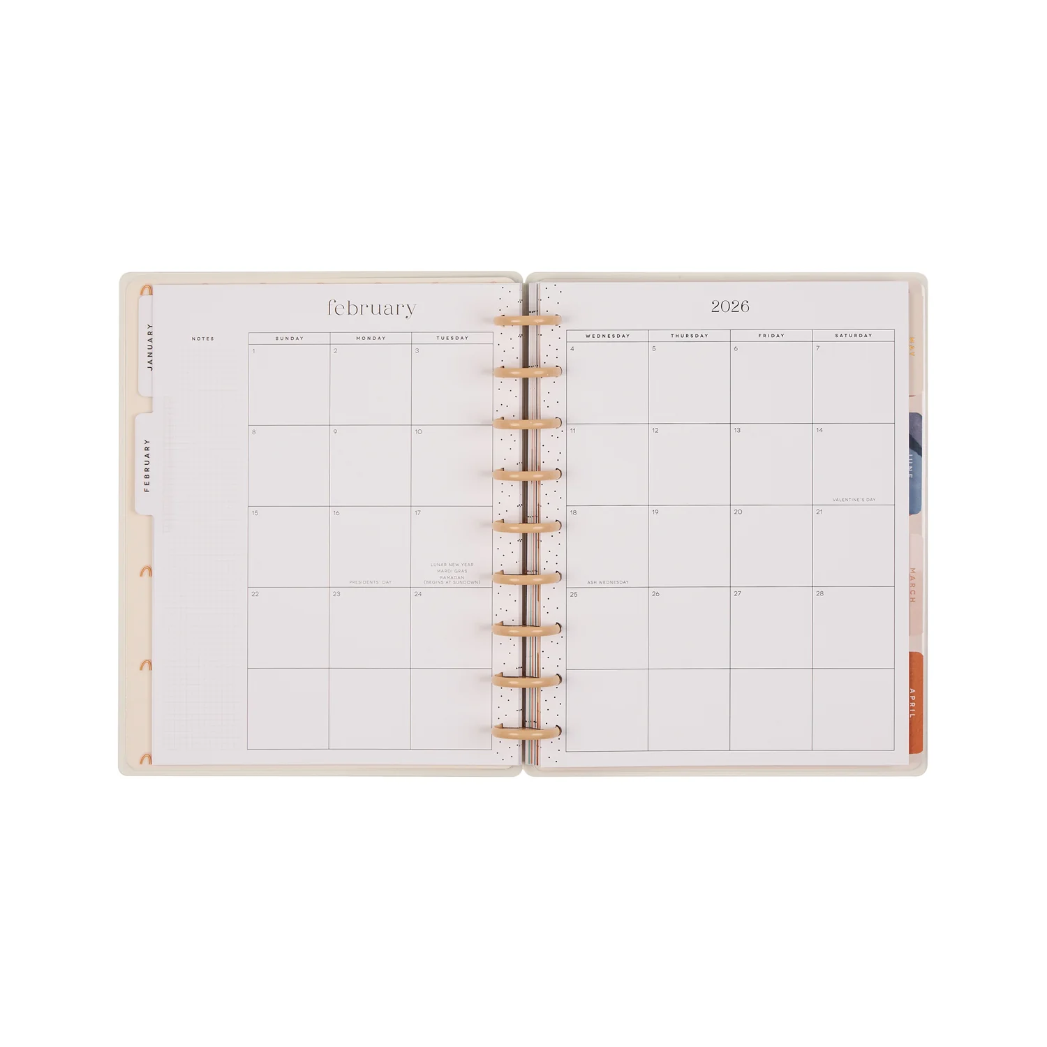 2026 Watercolor Grace Customizable Faith Planner - Classic Faith Layout - 12 Months - Image 13