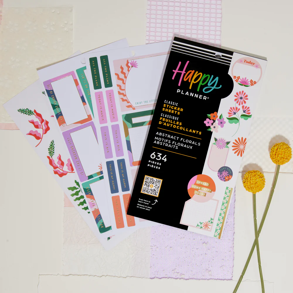 Abstract Florals - Value Pack Stickers - Image 3