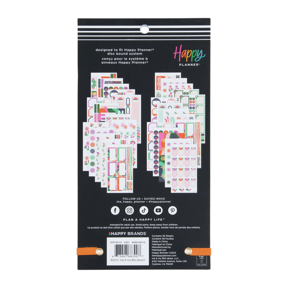 Abstract Florals - Value Pack Stickers - Image 8