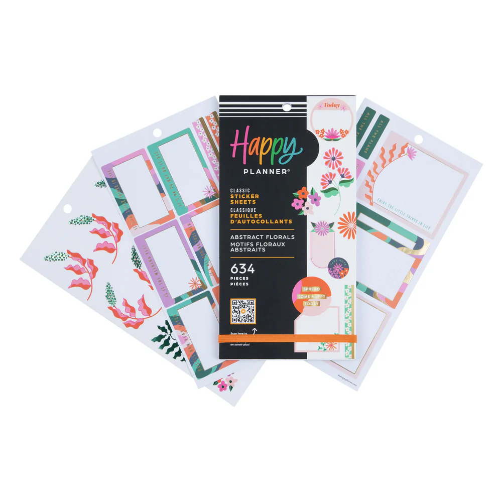 Abstract Florals - Value Pack Stickers - Image 9