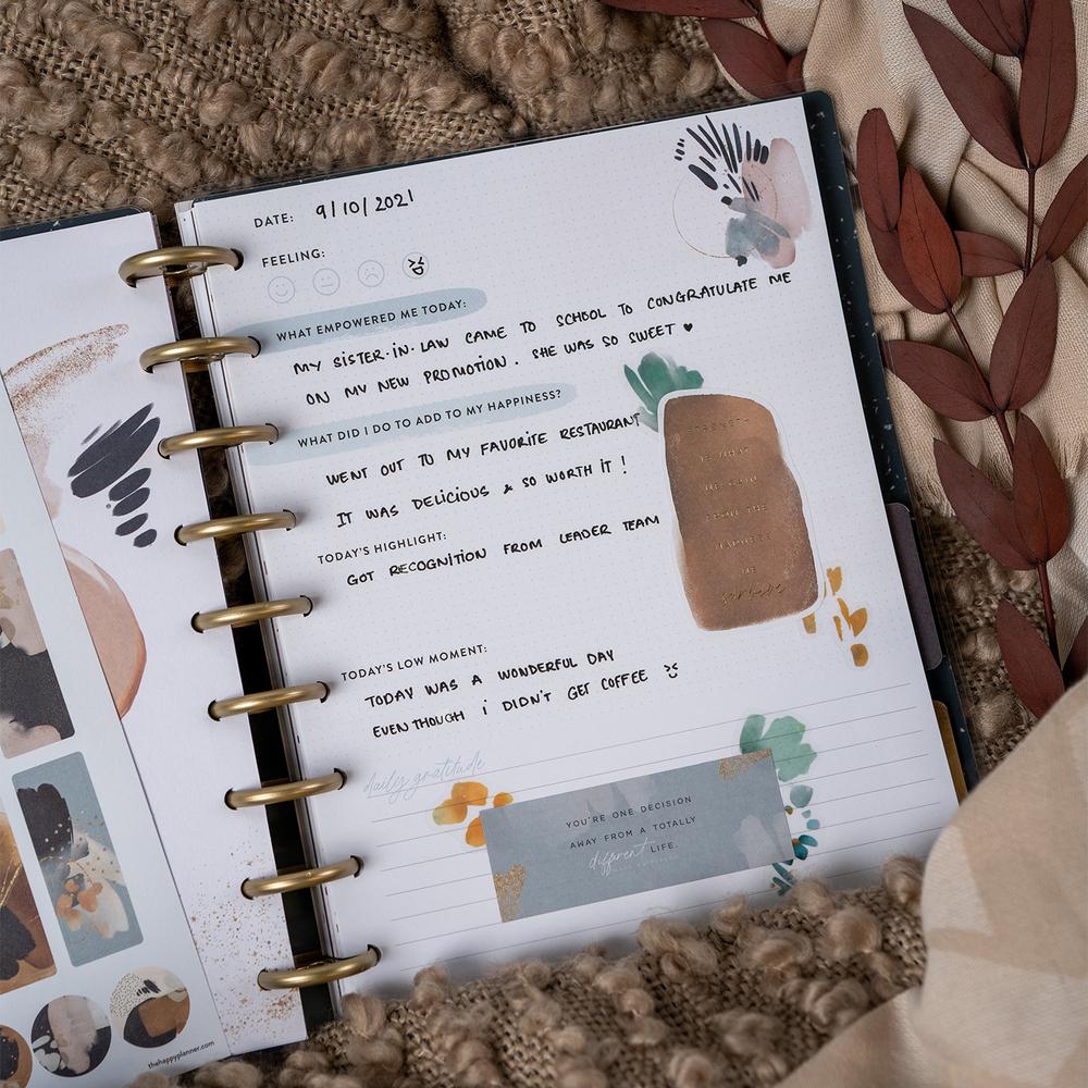 Abstract Watercolor Classic Recovery Guided Journal - Image 3