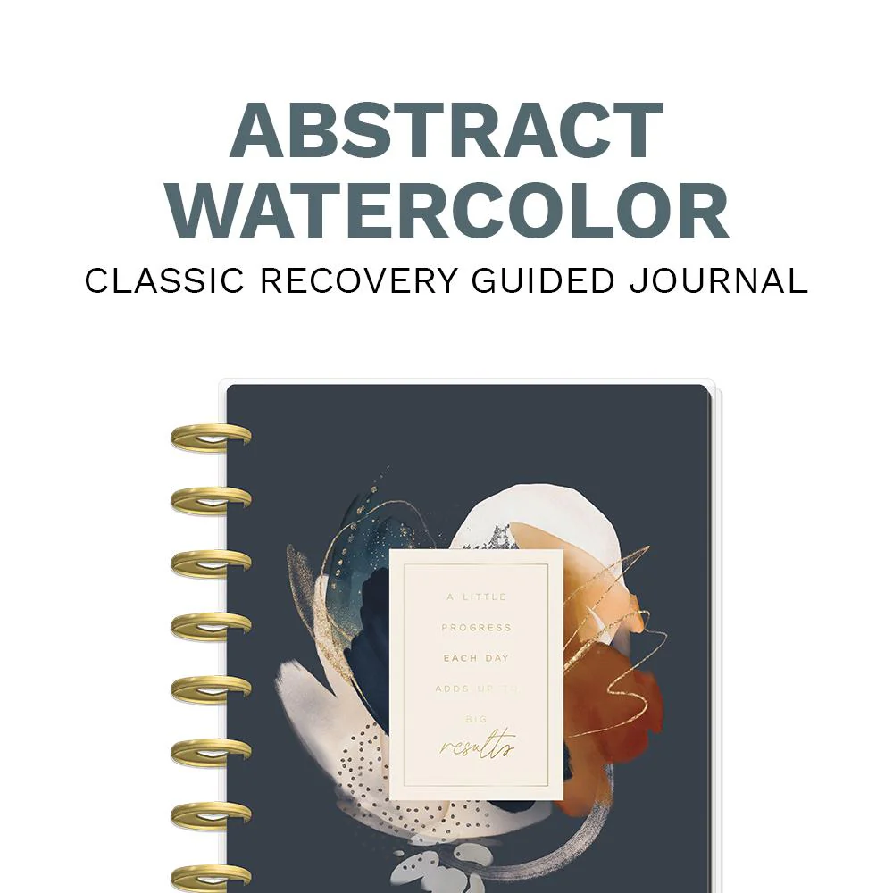 Abstract Watercolor Classic Recovery Guided Journal - Image 8