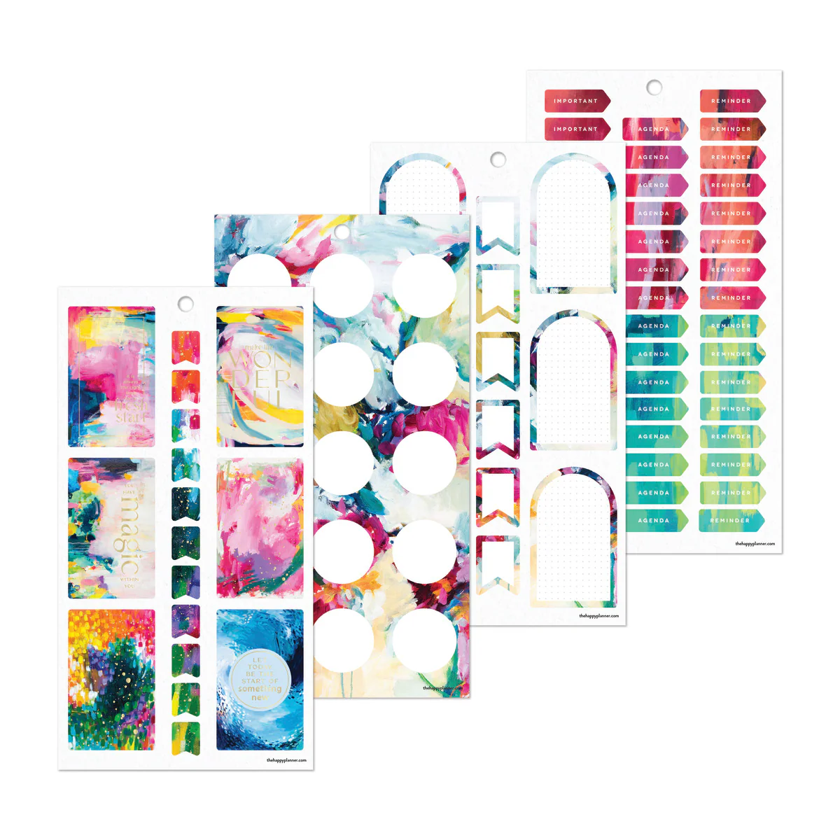 Abstract Watercolor - Value Pack Stickers - Image 10