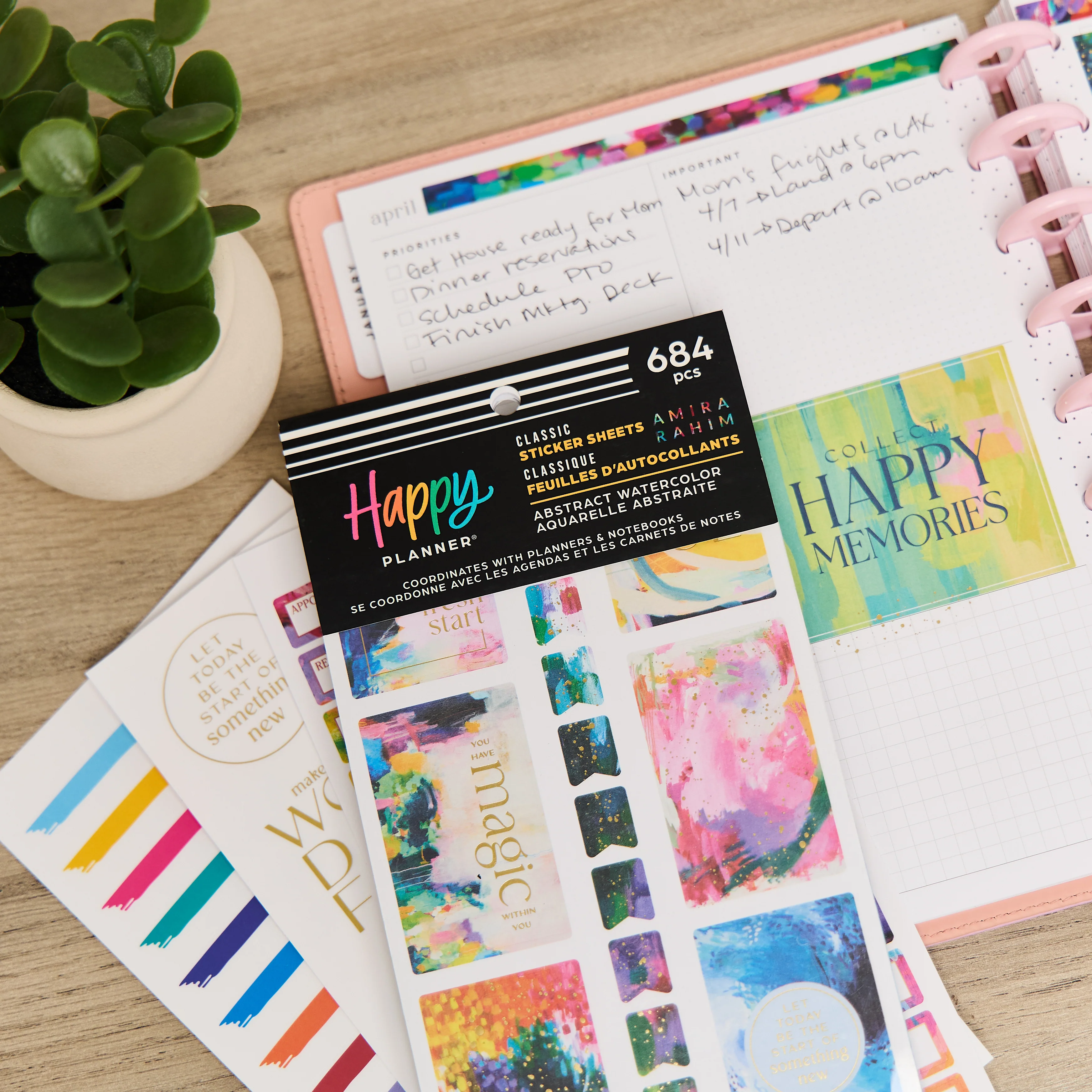 Abstract Watercolor - Value Pack Stickers - Image 4