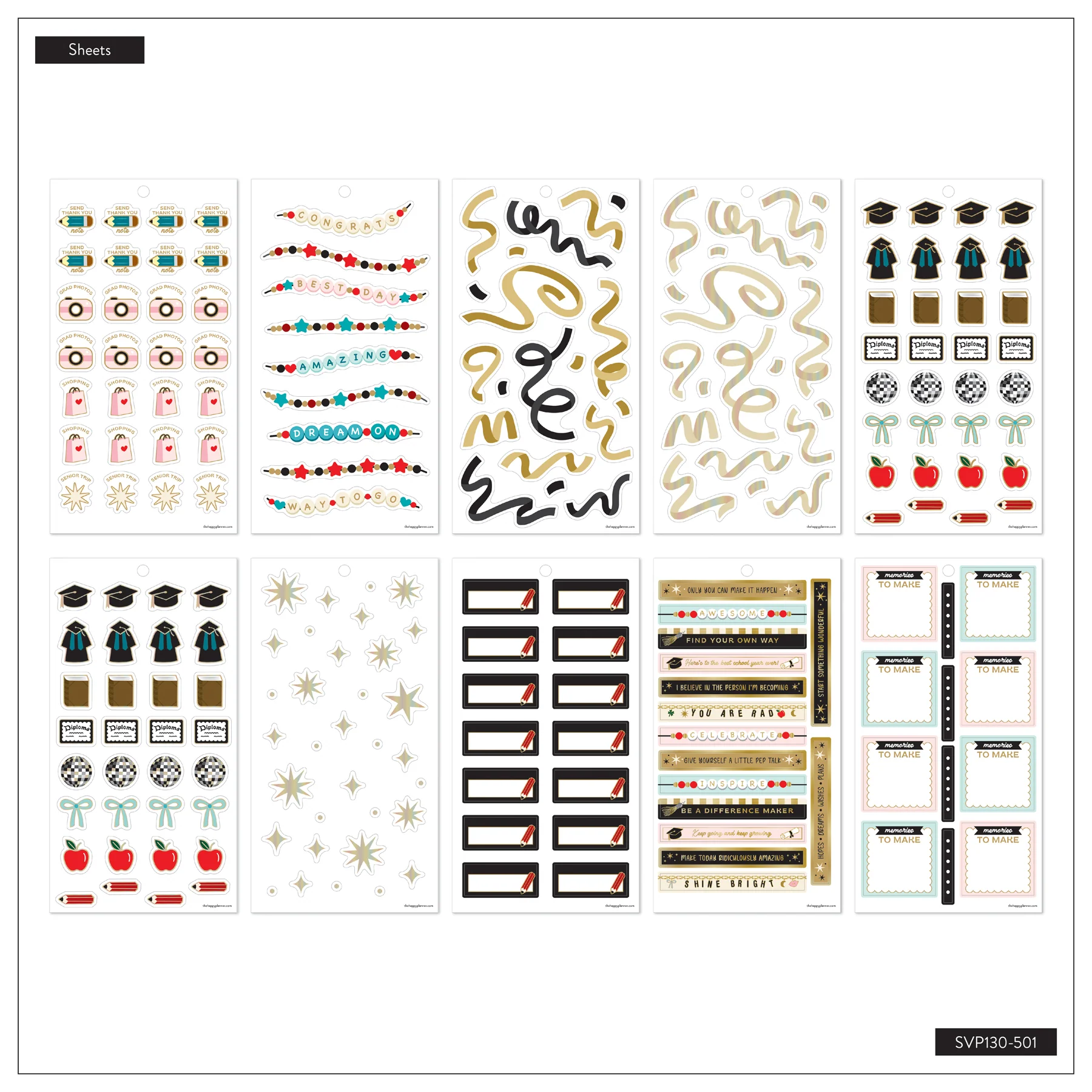 Academic Achievements - Value Pack Stickers - Image 10