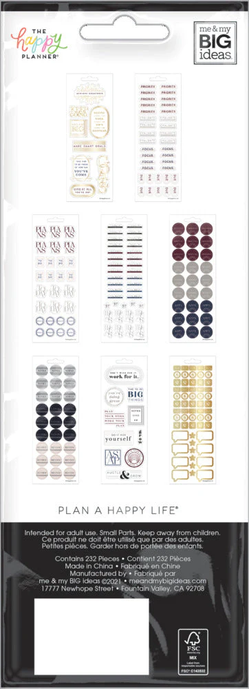 Achieve Greatness - 8 Sticker Sheets - Image 4