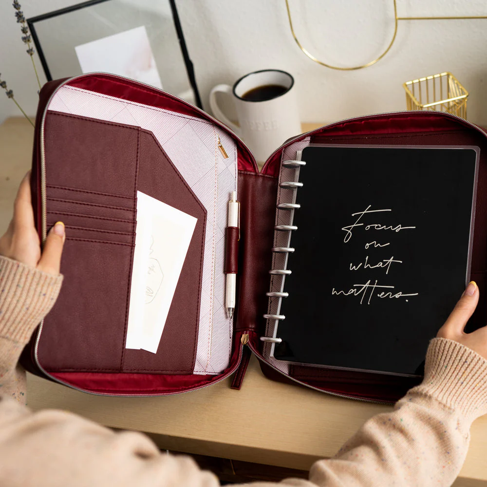 Achieve Greatness Classic Planner Zip Folio - Image 4