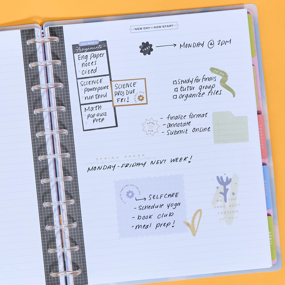 Aesthetique Teacher - Dotted Lined Big Filler Paper - 40 Sheets - Image 3