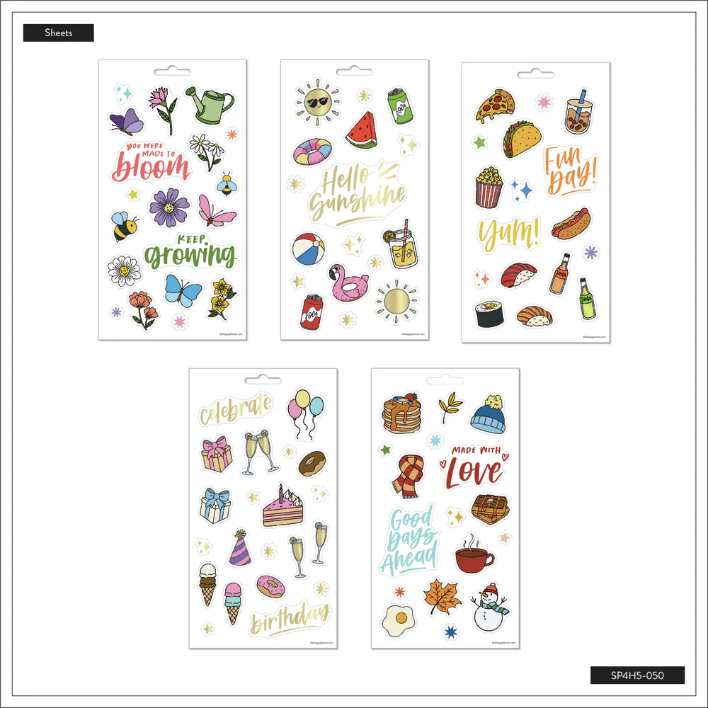 All the Things Icons - 5 Sticker Sheets - Image 5