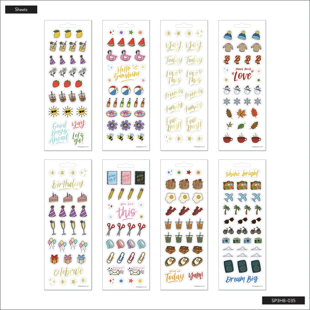 All the Things Icons - 8 Sticker Sheets - Image 12