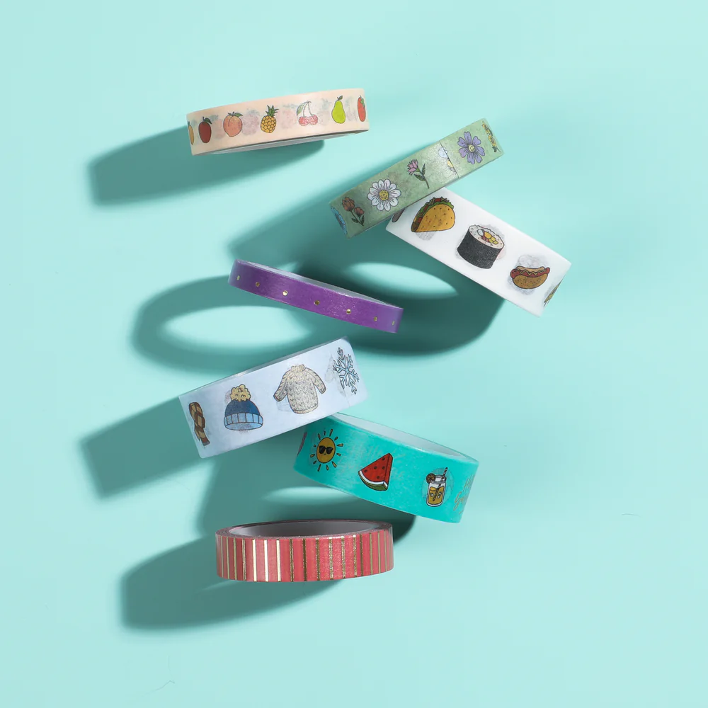 All the Things Icons - Washi Tape - 7 Pack - Image 3