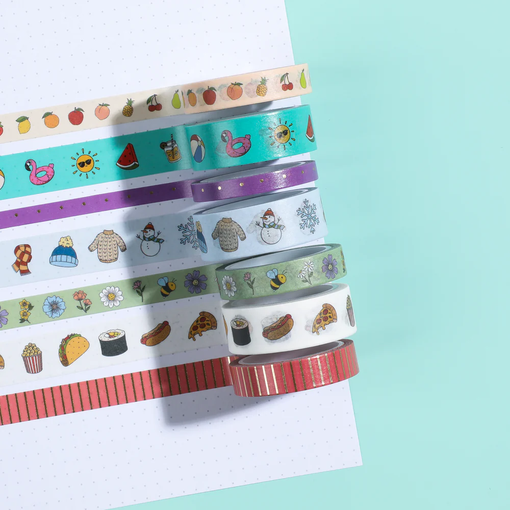 All the Things Icons - Washi Tape - 7 Pack - Image 5