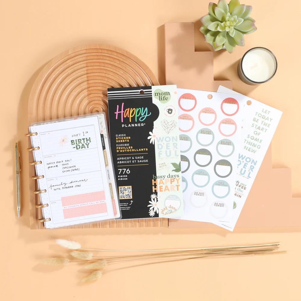 Apricot & Sage Mom - Value Pack Stickers - Image 3
