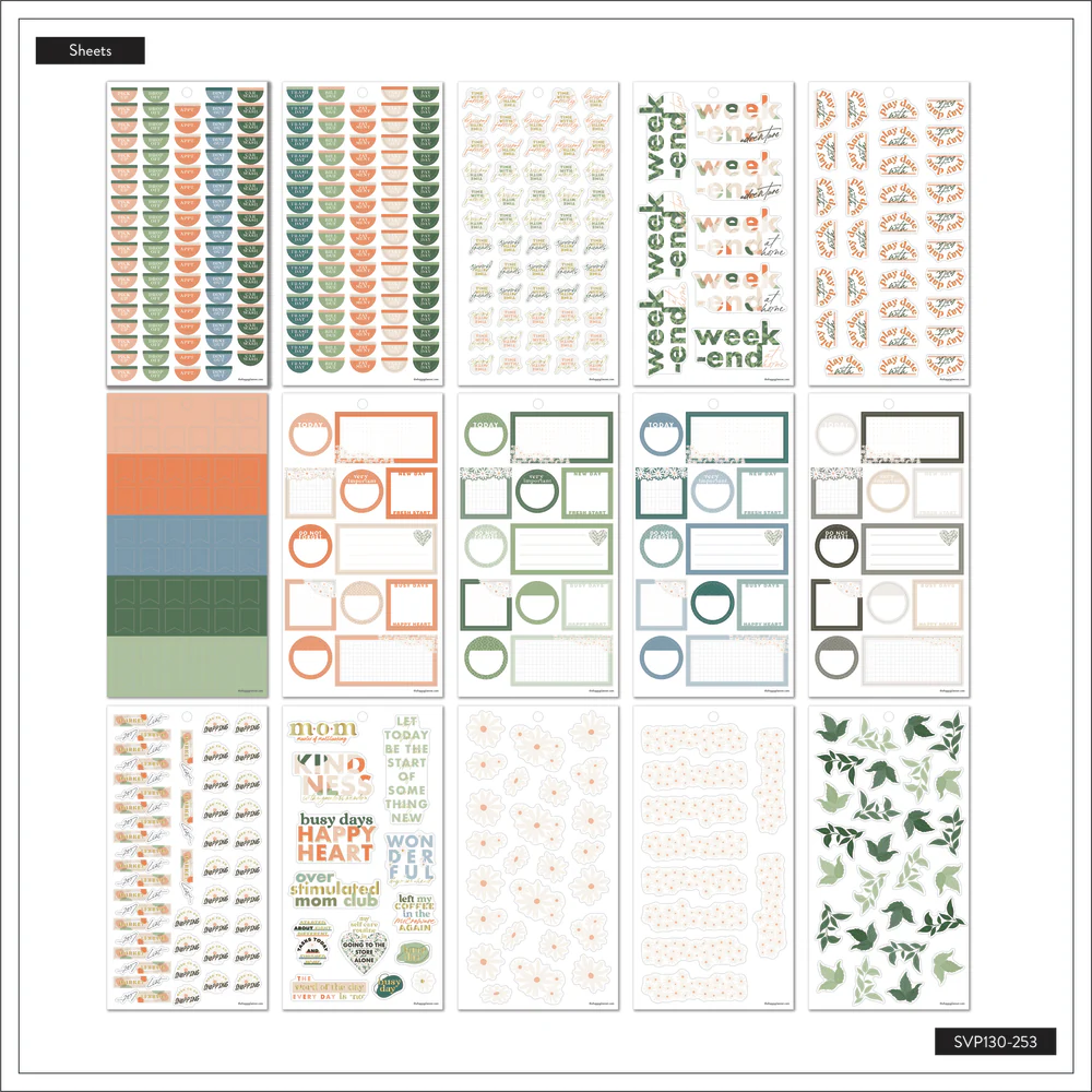 Apricot & Sage Mom - Value Pack Stickers - Image 7