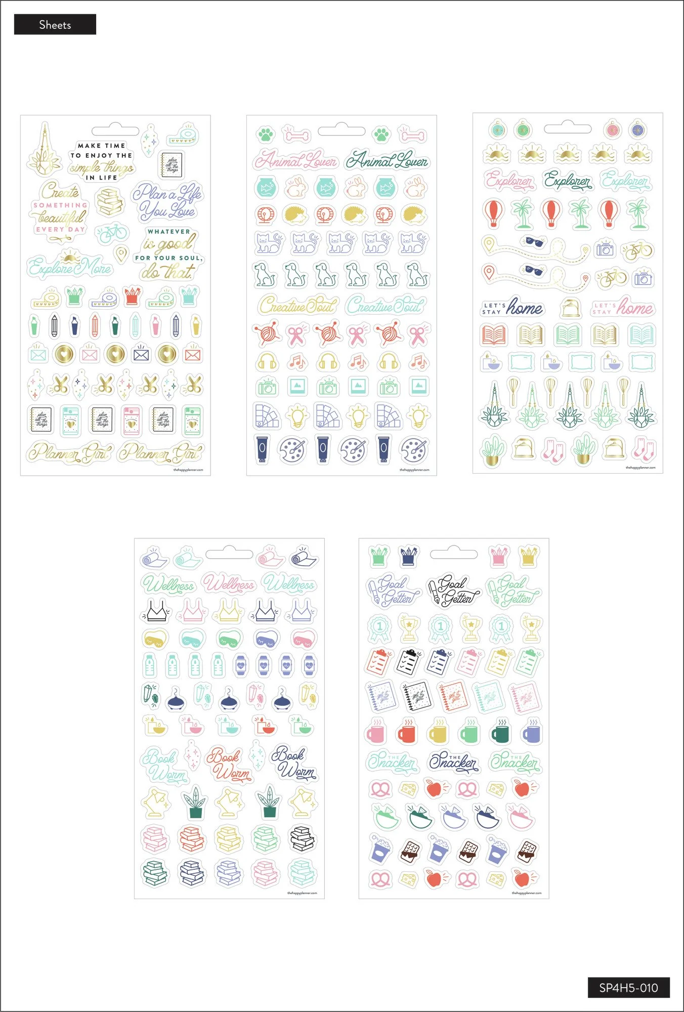 Archetypes - 5 Sticker Sheets - Image 3