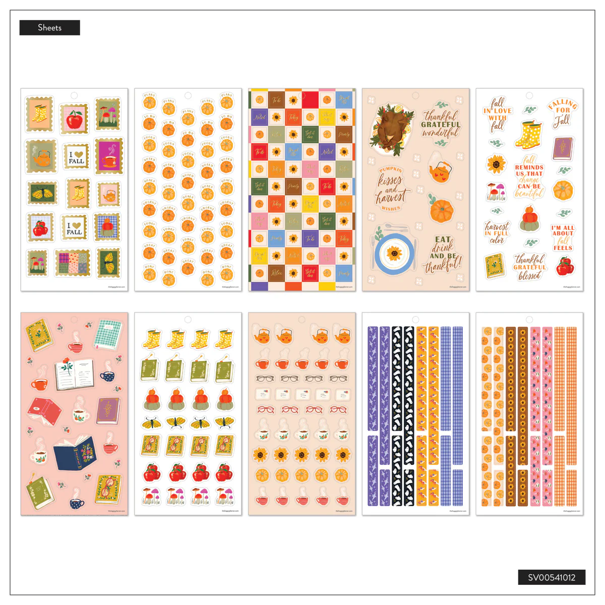 Autumn Charm - Value Pack Stickers - Image 11