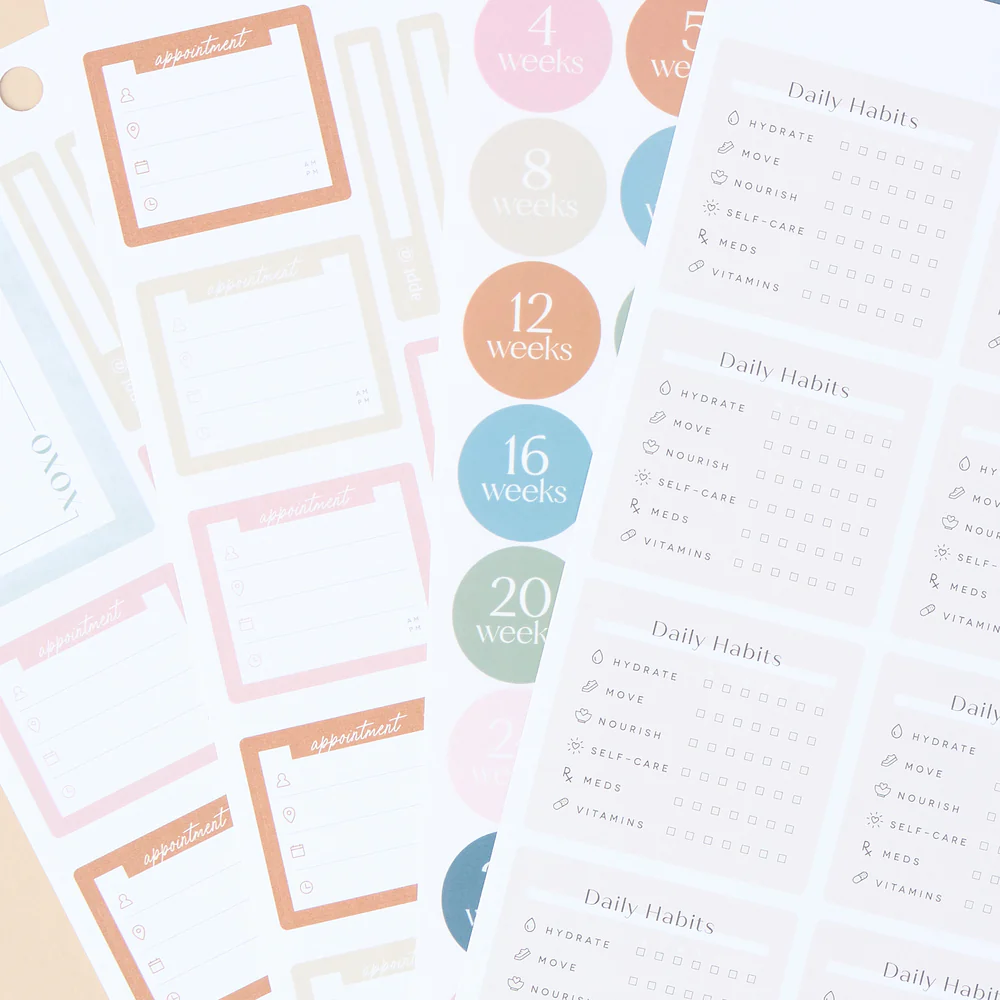 Baby on the Way - Value Pack Stickers - Image 3