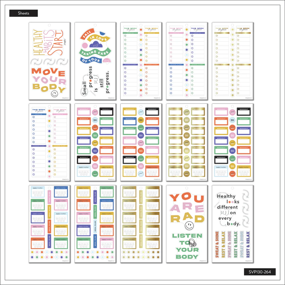 Be Bold Fitness - Value Pack Stickers - Image 6
