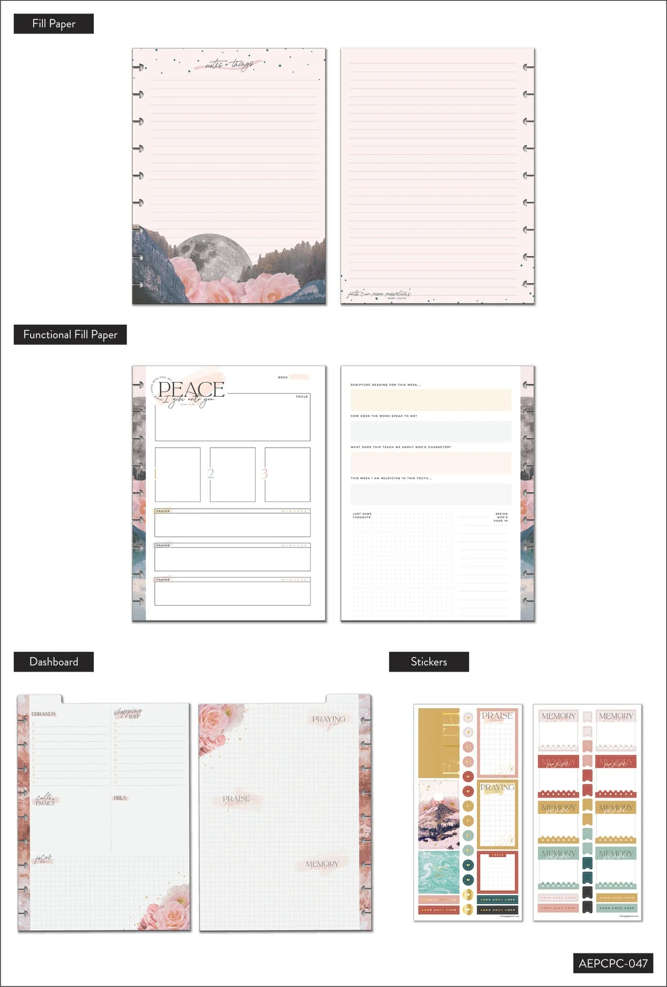 Be Still Classic Faith Planner Companion - Image 4