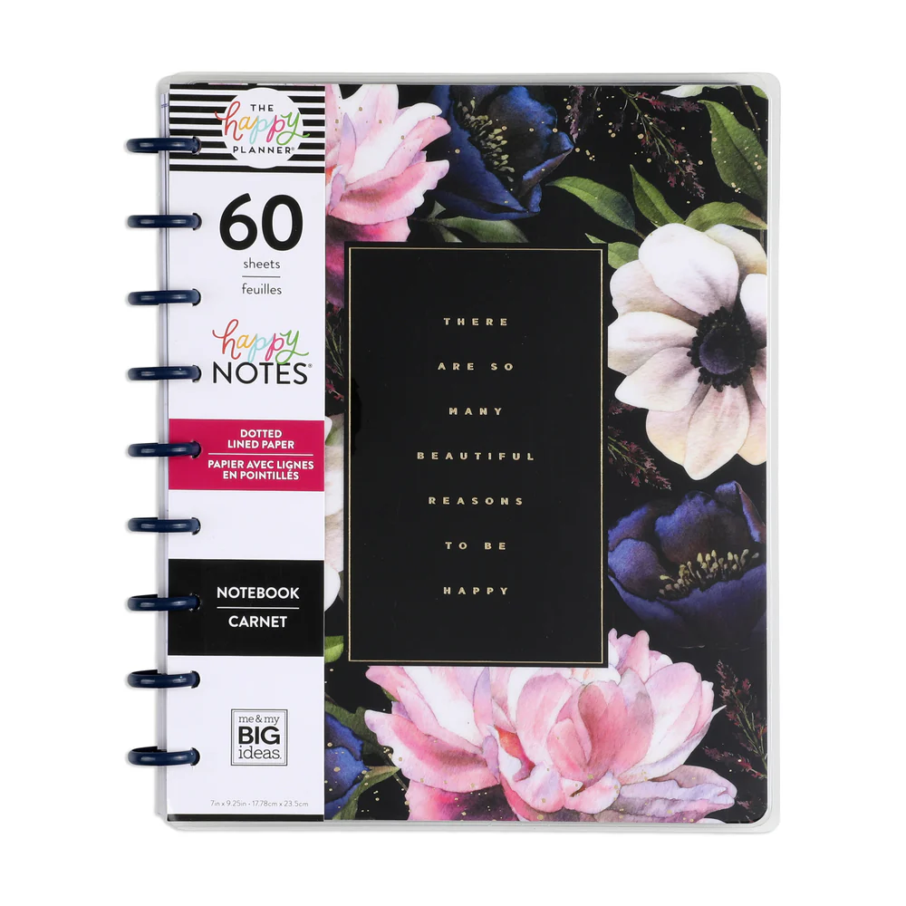 Beauty In Florals Classic Happy Notes Notebook - Image 4