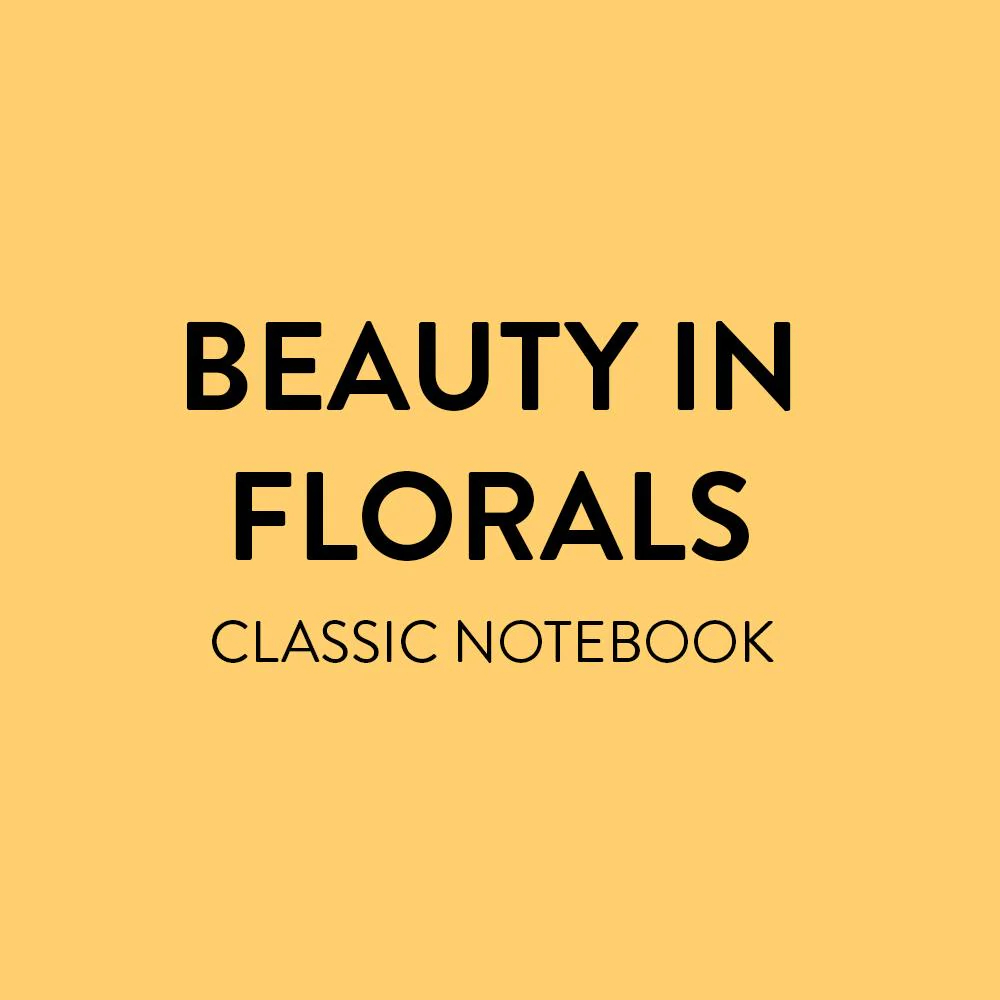 Beauty In Florals Classic Happy Notes Notebook - Image 7