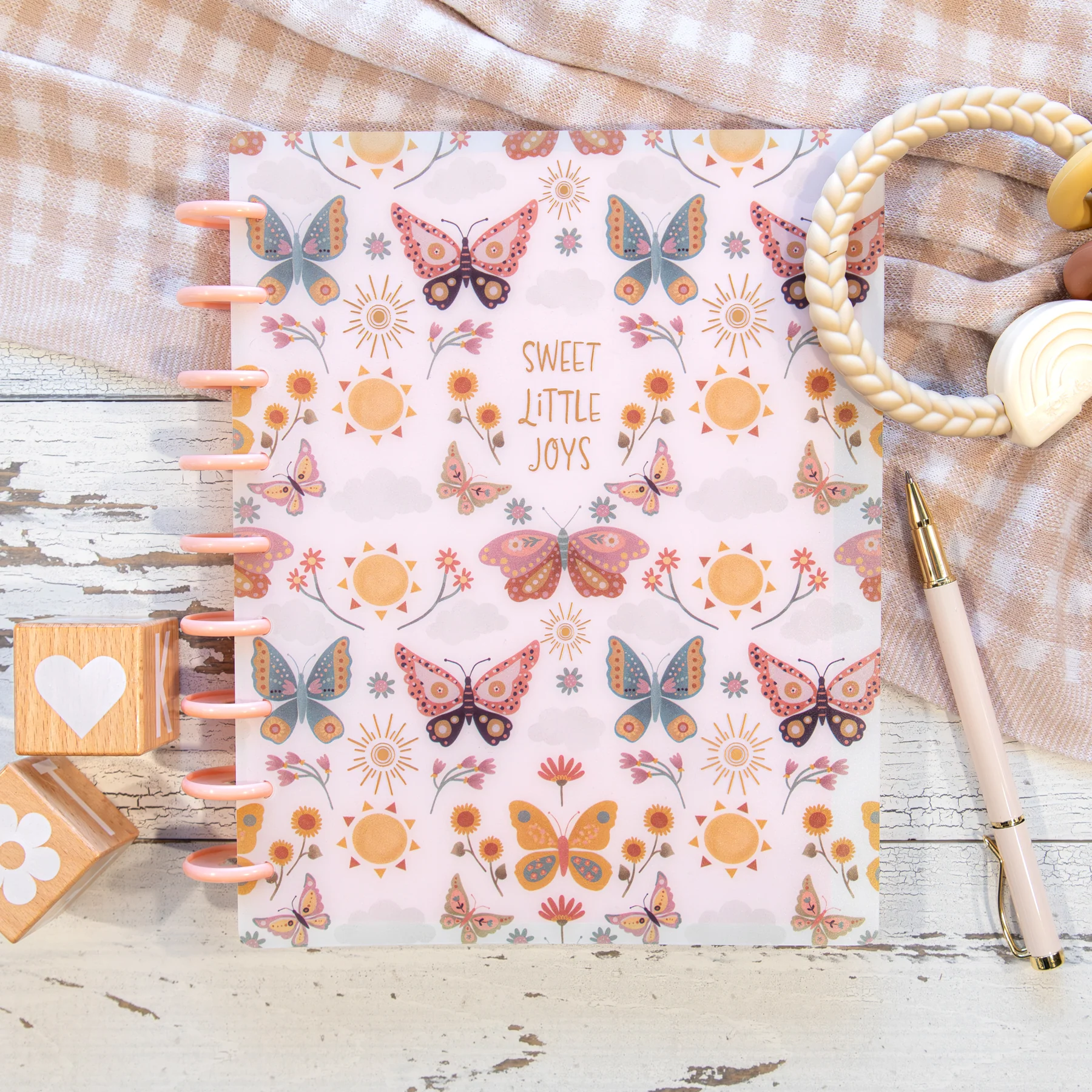Beloved Butterflies Baby - Classic Happy Memory Keeping Photo Journal - 80 Sheets - Image 3