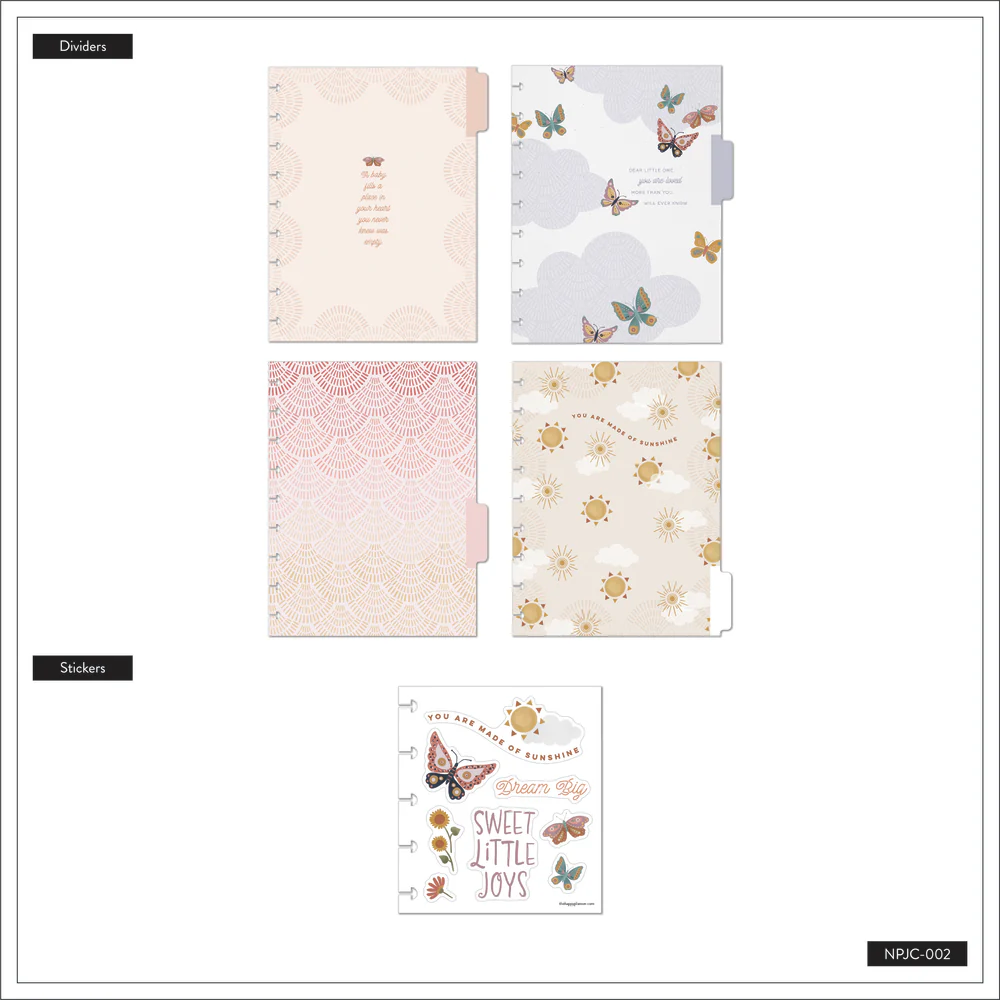 Beloved Butterflies Baby - Classic Happy Memory Keeping Photo Journal - 80 Sheets - Image 9