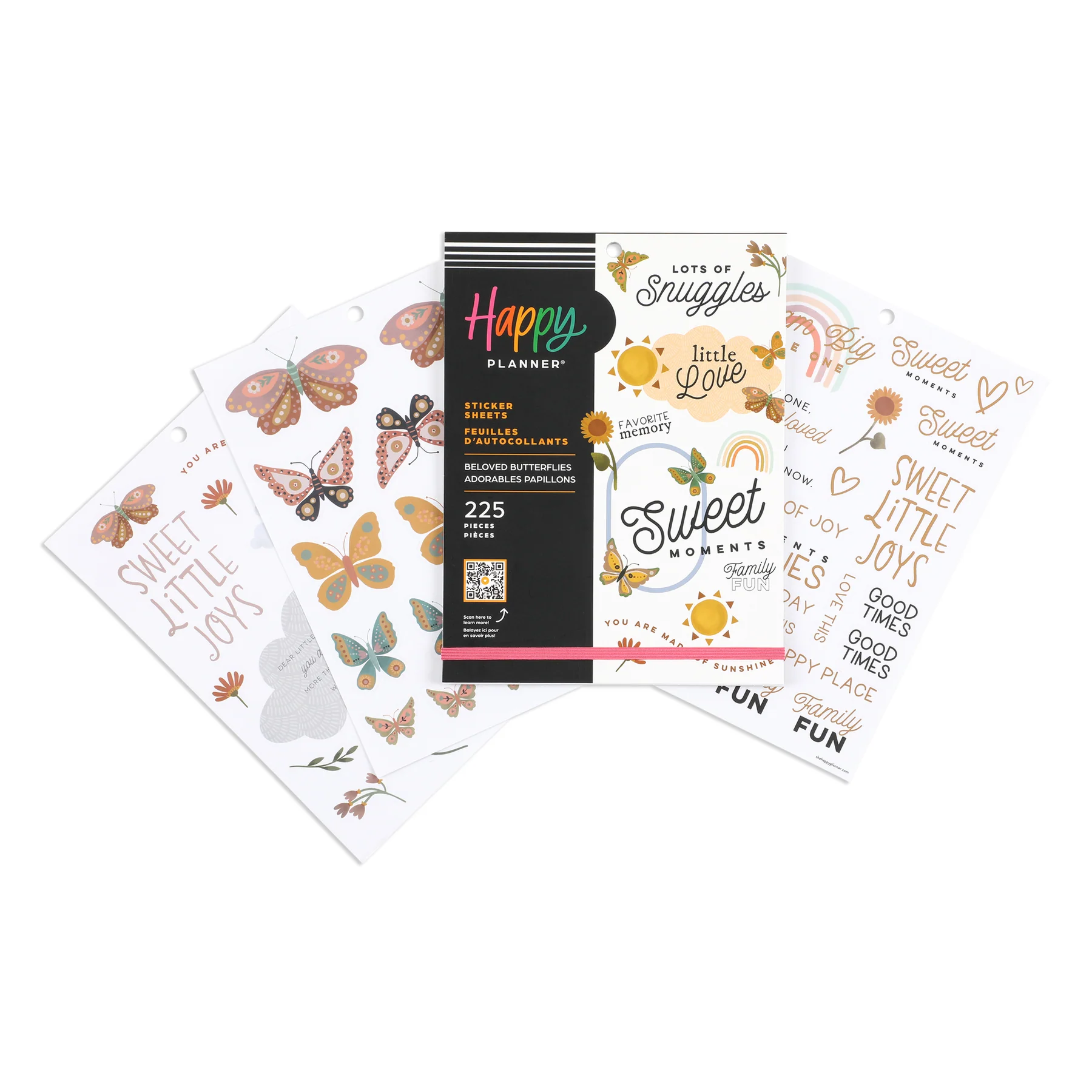 Beloved Butterflies Baby - Large Value Pack Stickers - Image 4