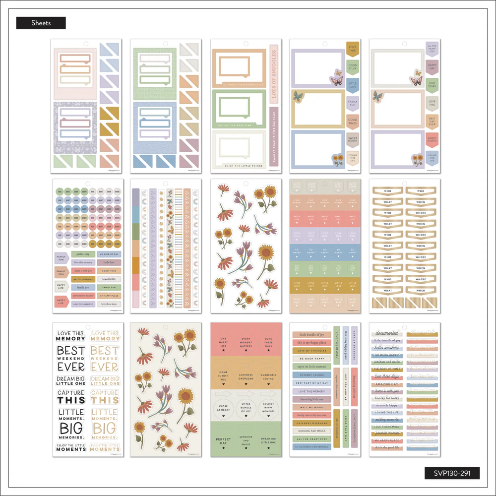 Beloved Butterflies Baby  - Value Pack Stickers - Big - Image 6