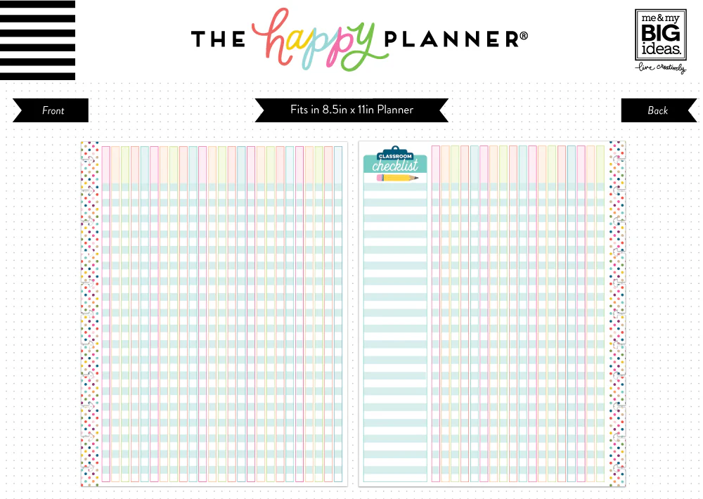 BIG Note Paper - Teacher Checklist - Image 2